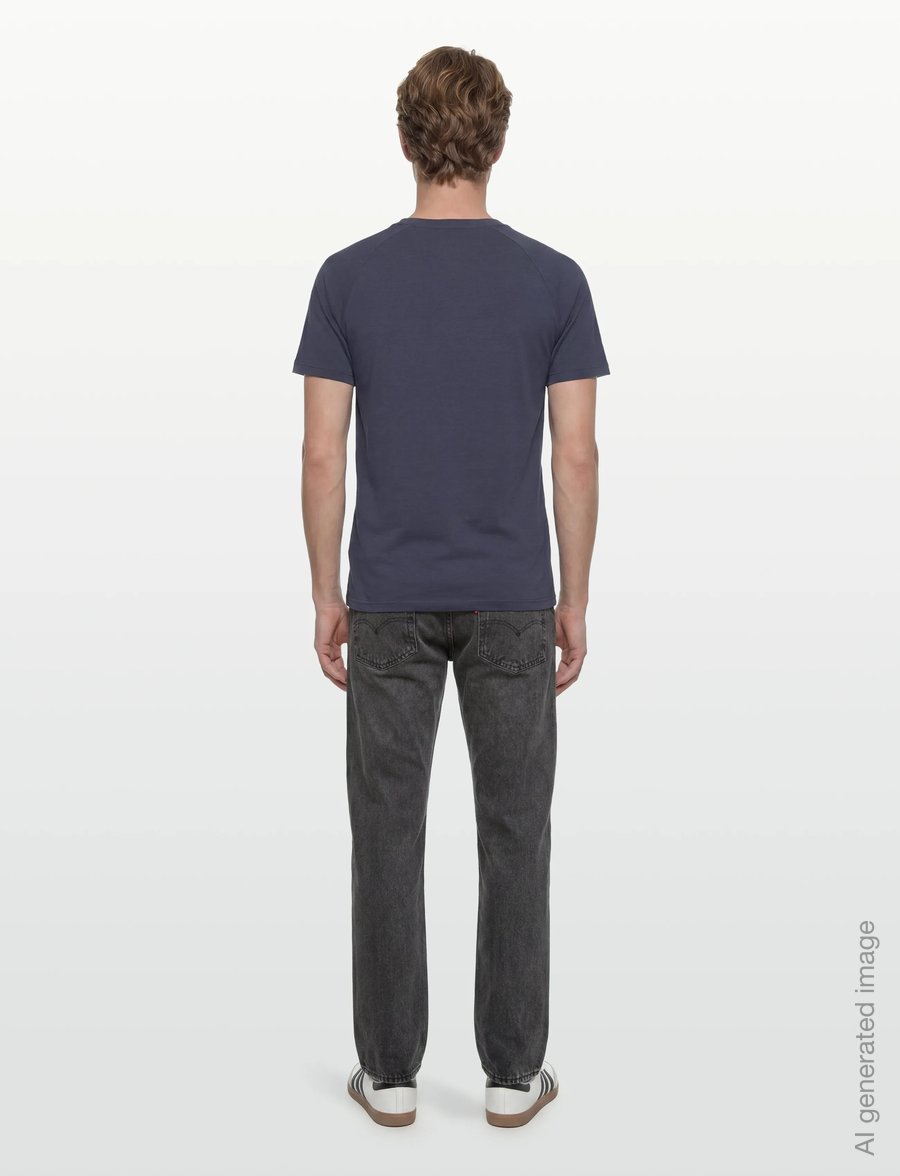 BOSS - T-Shirt RN Slim Fit - kortærmede t-shirts - navy - 4