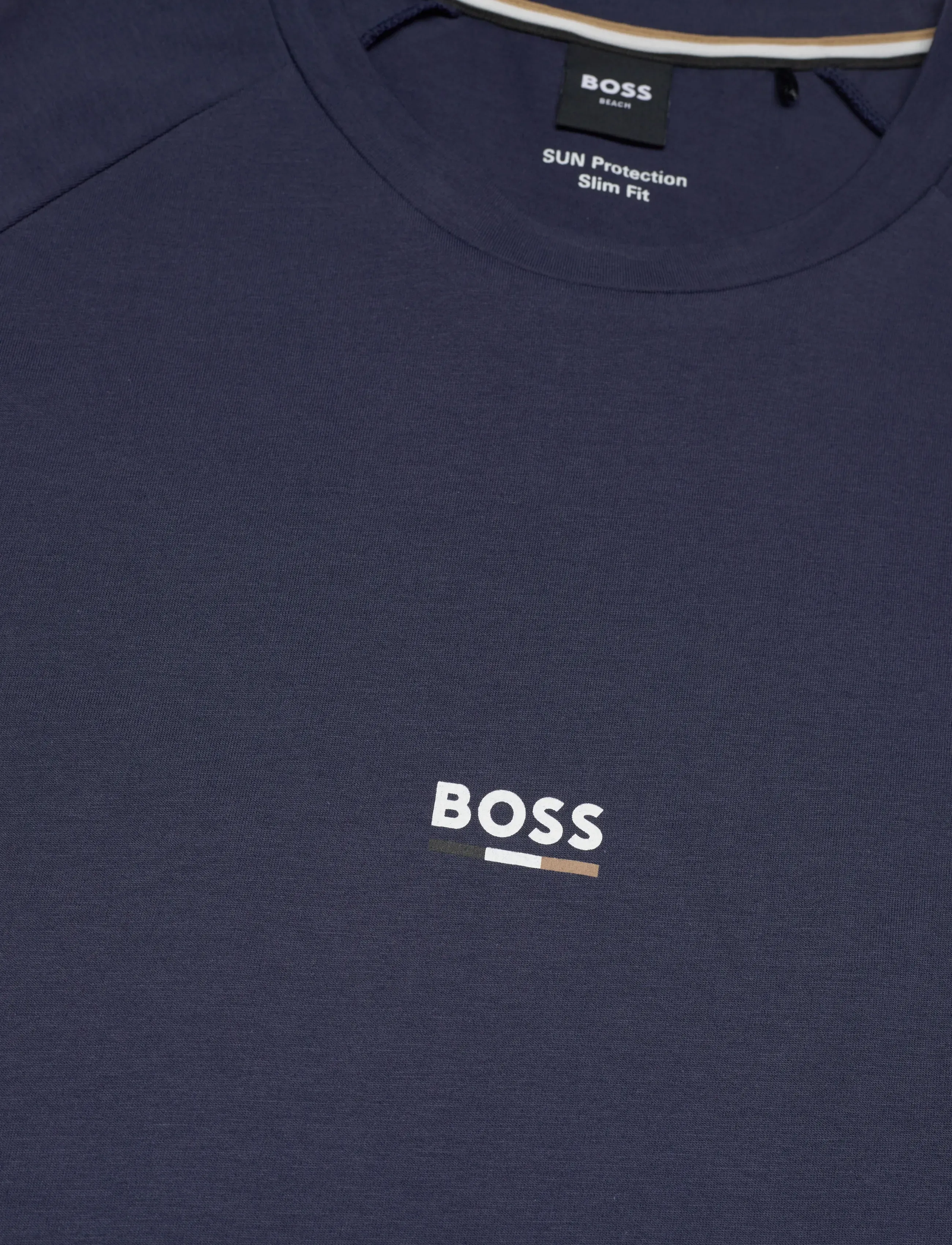 BOSS - T-Shirt RN Slim Fit - kortærmede t-shirts - navy - 5