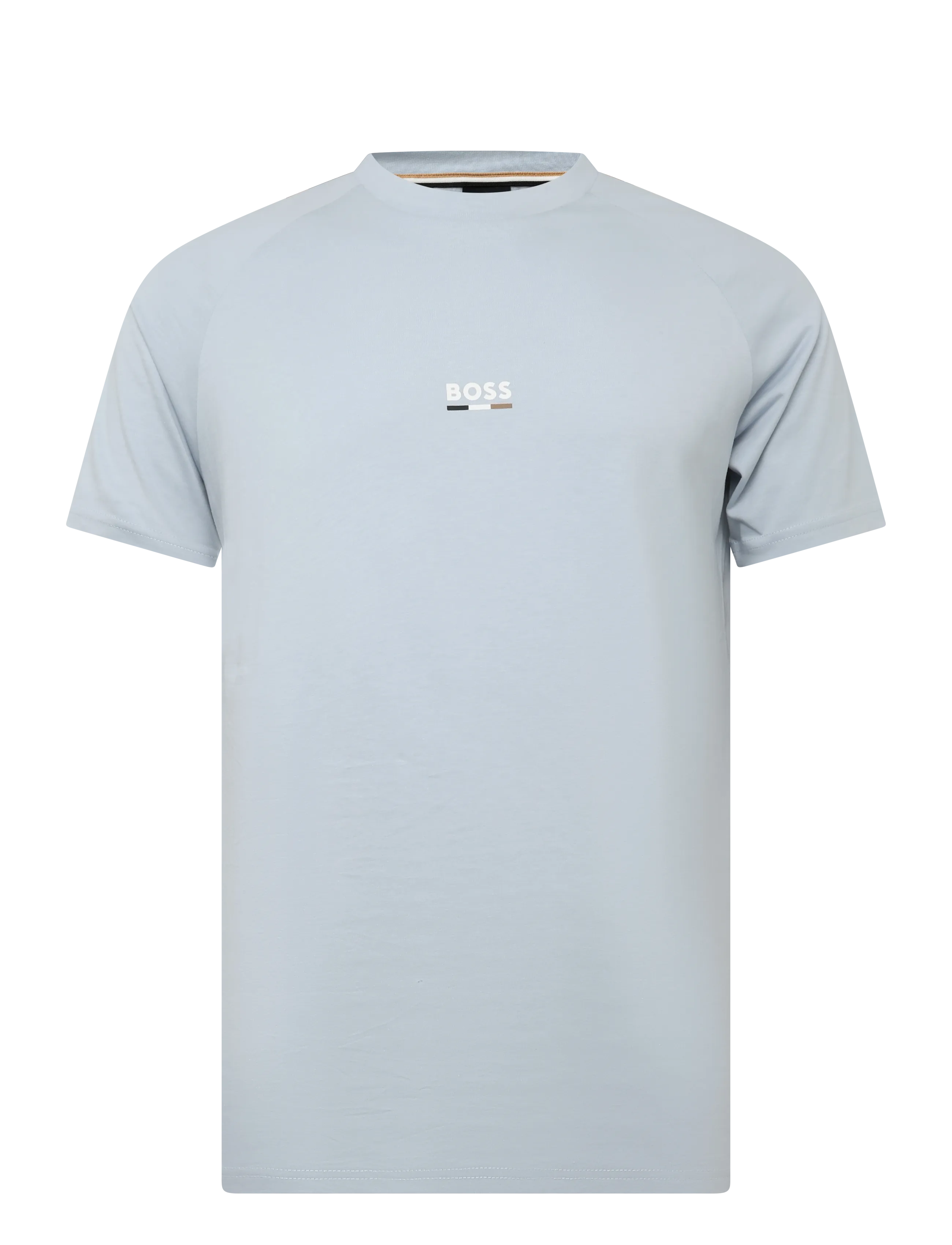 BOSS T-Shirt RN Slim Fit - BOSS Black - OPEN BLUE / blue