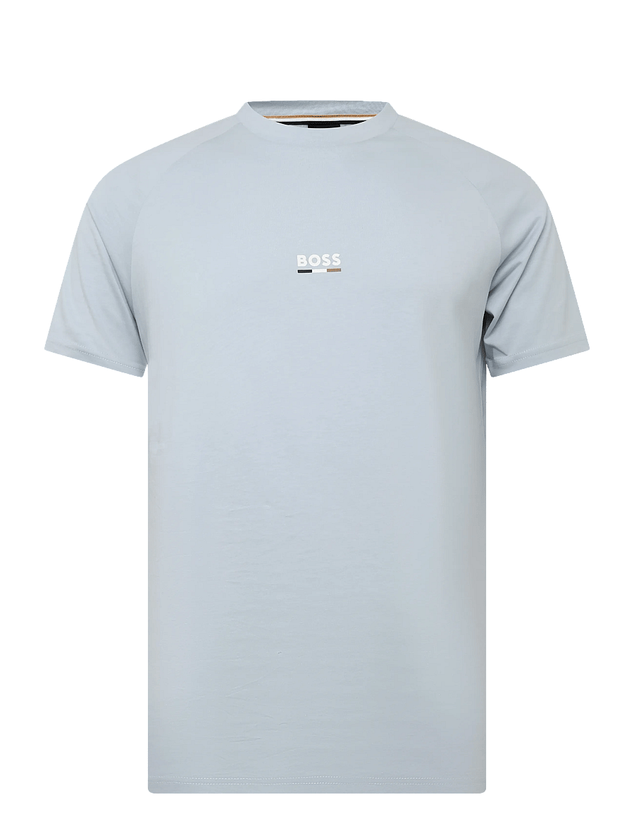 BOSS - T-Shirt RN Slim Fit - kortärmade t-shirts - open blue - 0