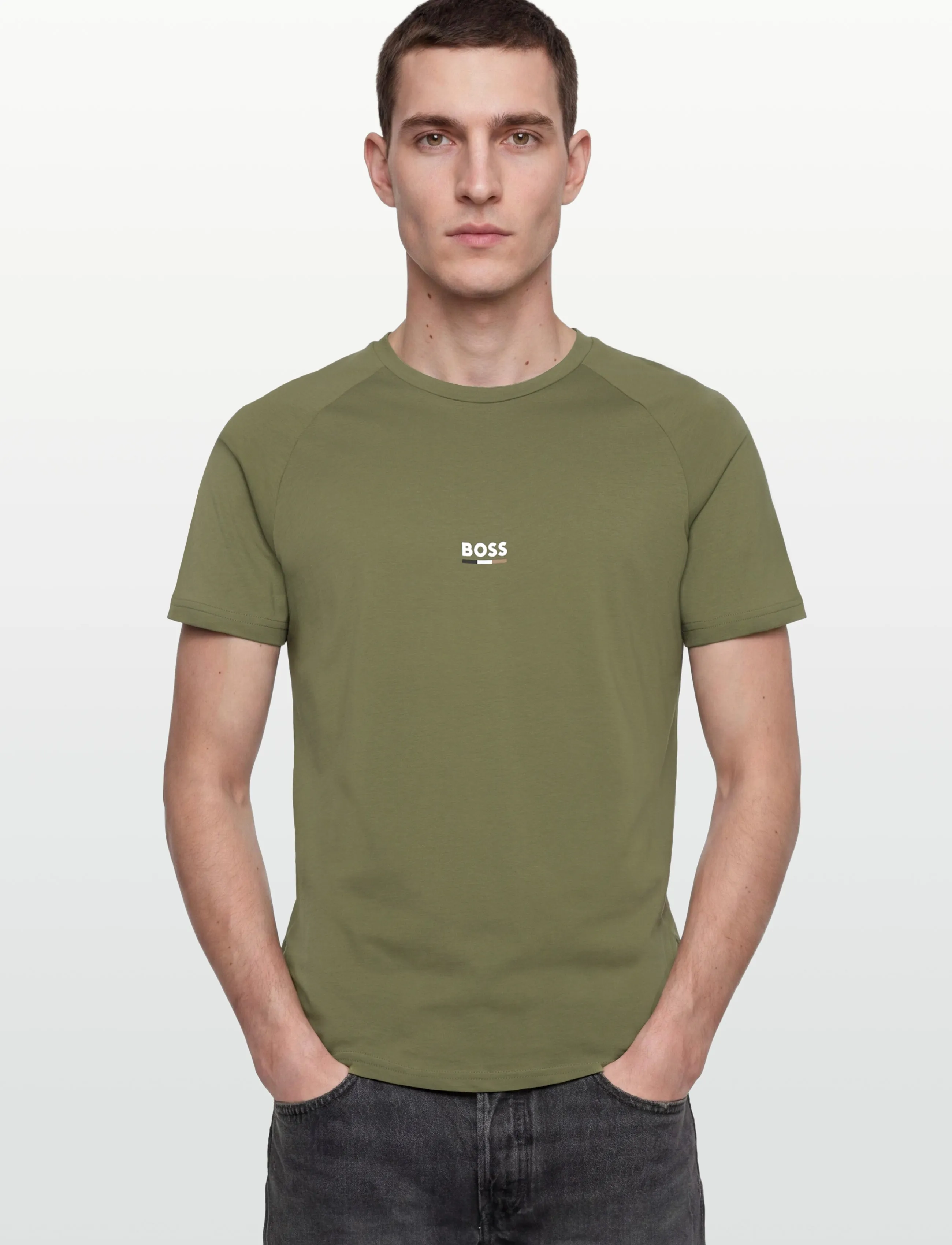 Boss T-Shirt Rn Slim Fit herr – bild 2