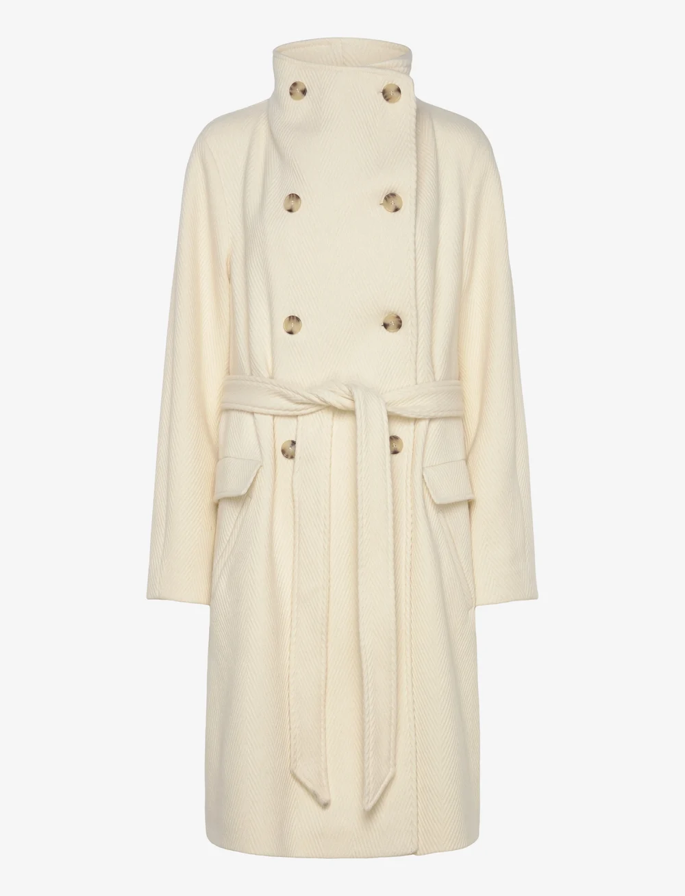 BOSS - Cedandina - wollmäntel - open white - 0