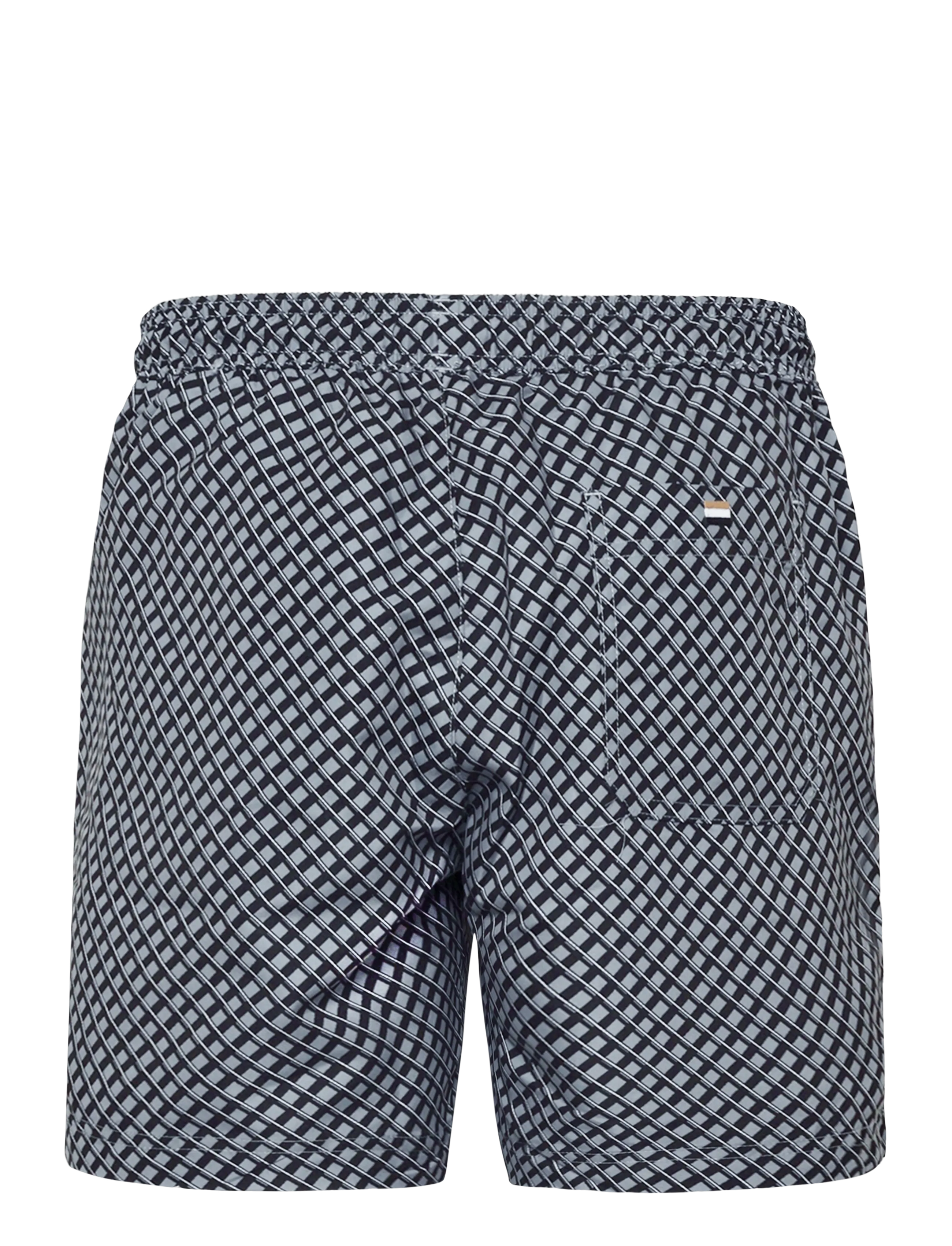 BOSS - Vibe - badeshorts - open grey - 1