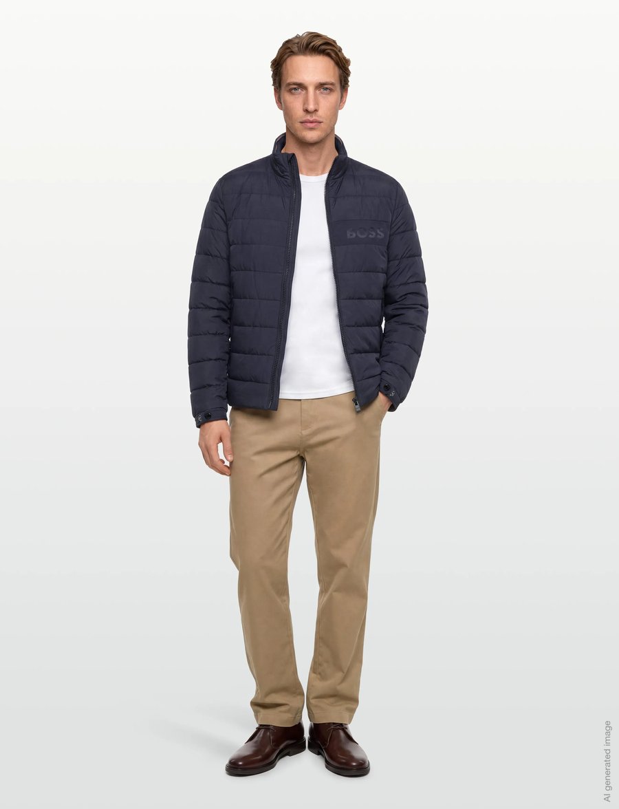 BOSS - H-Cenitos - fodrade jackor - dark blue - 0