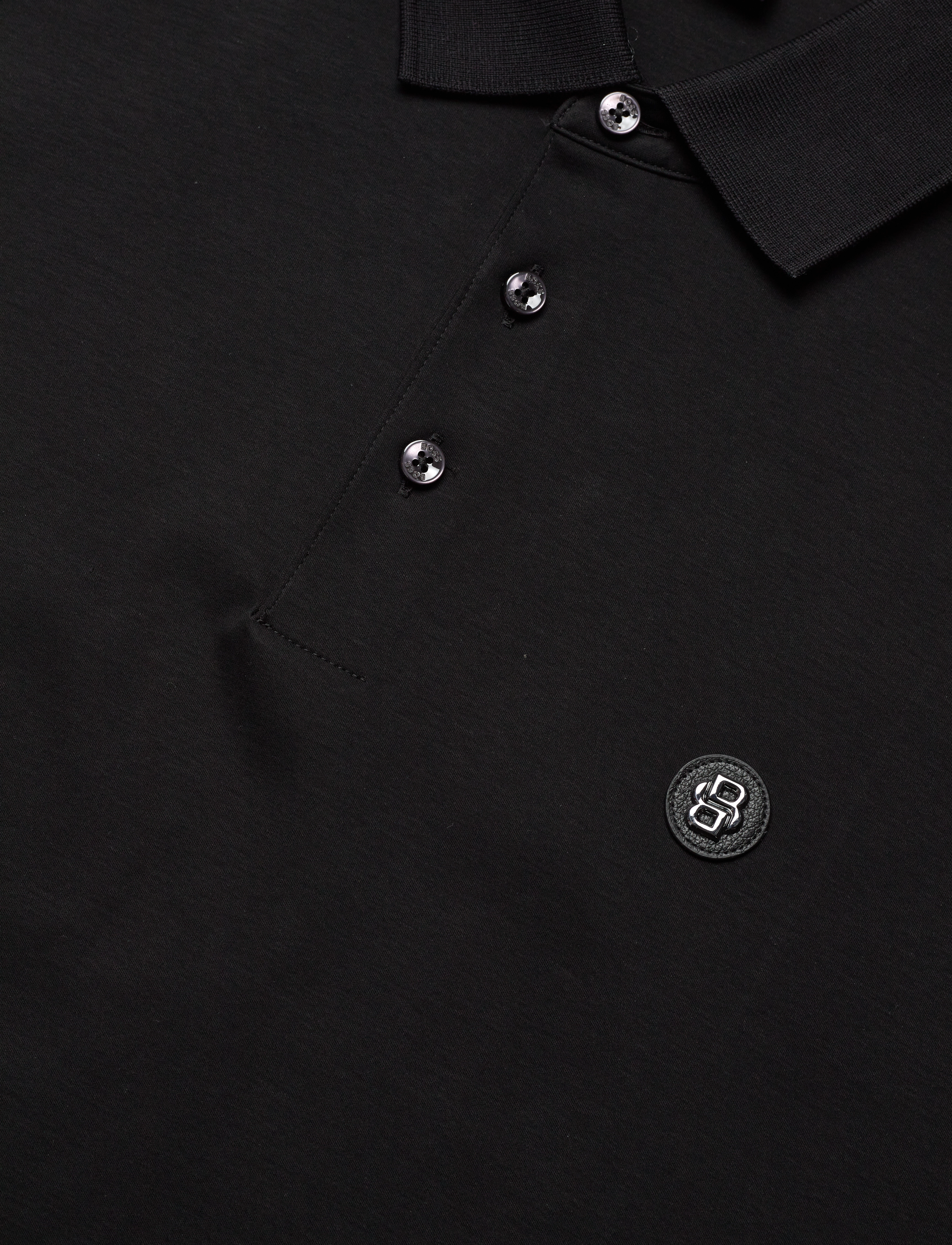 BOSS - C-Parris 01 - short-sleeved polos - black - 2
