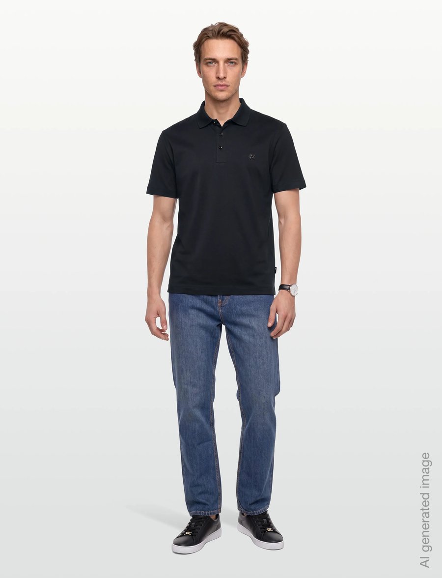 BOSS - C-Parris 01 - kurzärmelig - dark blue - 0