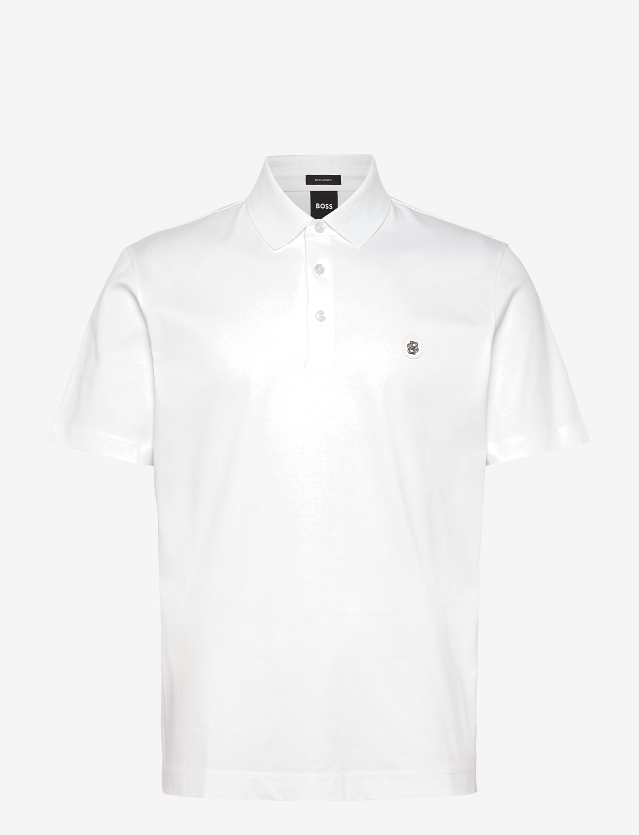 BOSS - C-Parris 01 - kortärmade pikéer - white - 0