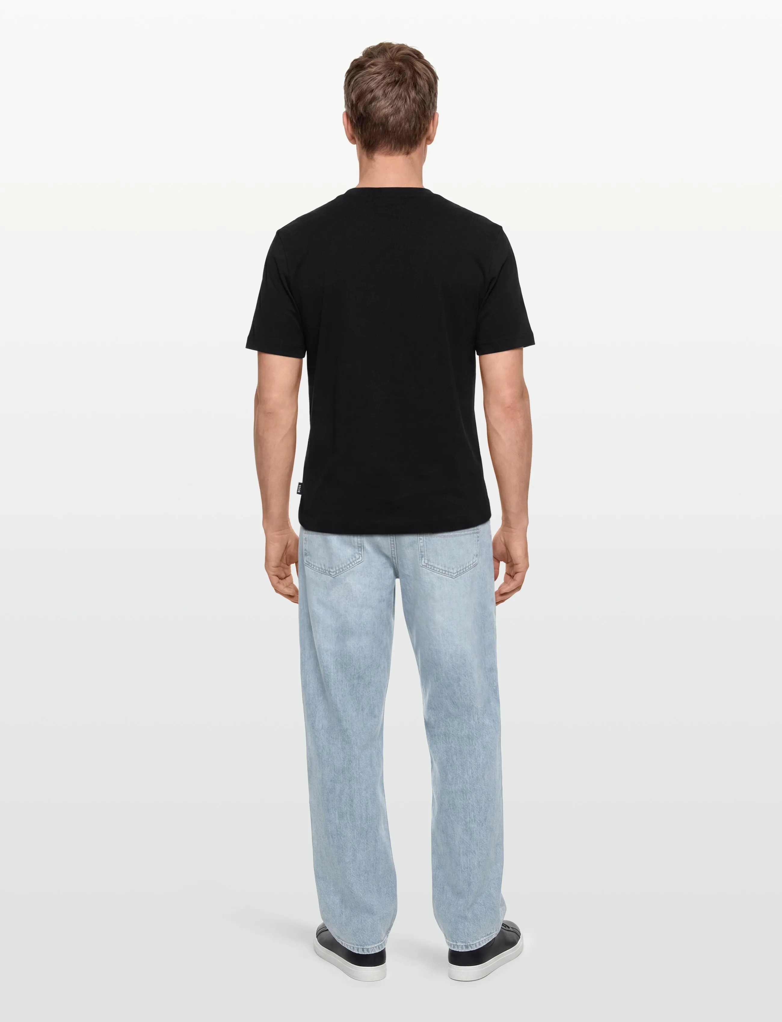 BOSS - C-Taut 01 - basic t-shirts - black - 4