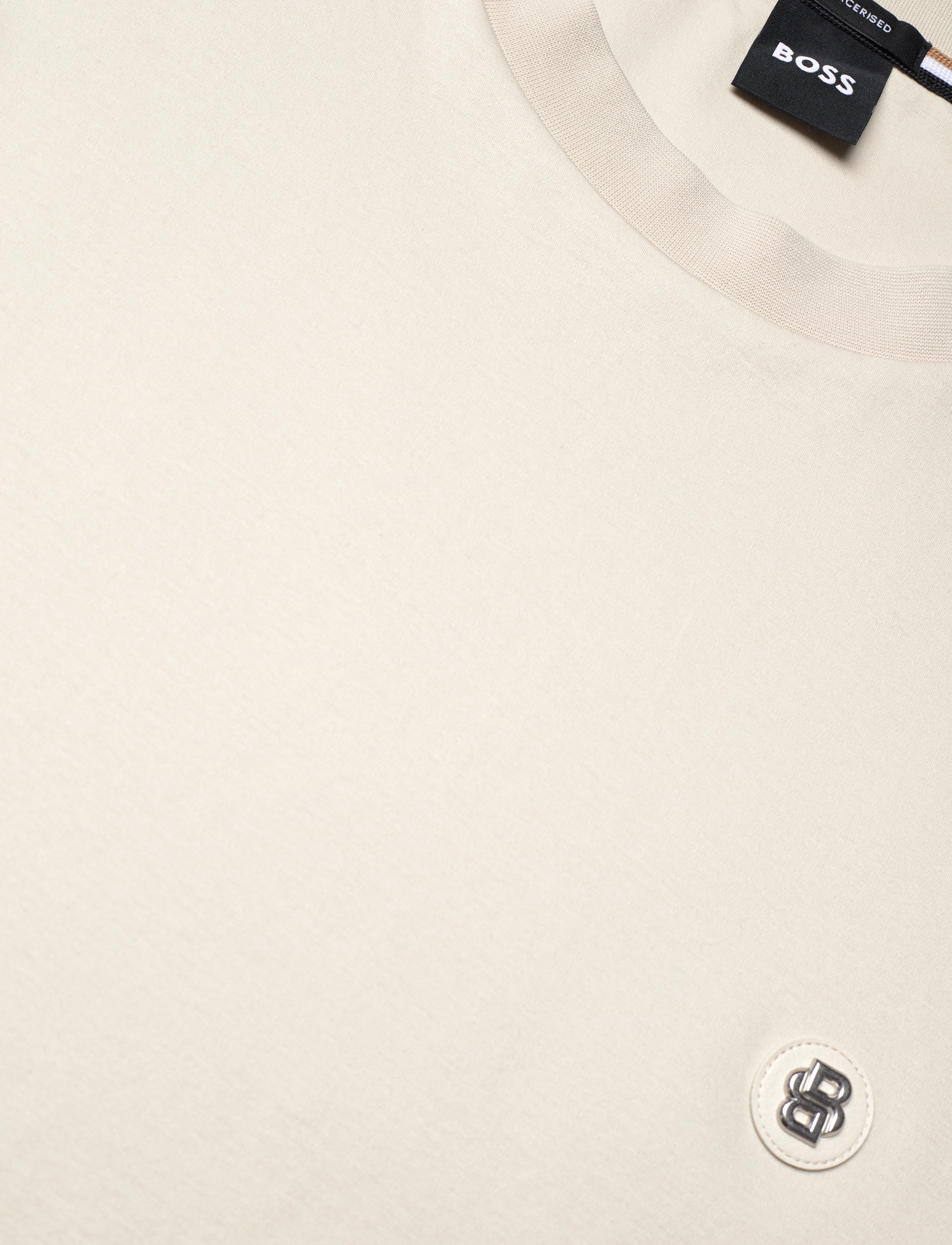 BOSS - C-Taut 01 - tavalised t-särgid - open white - 2