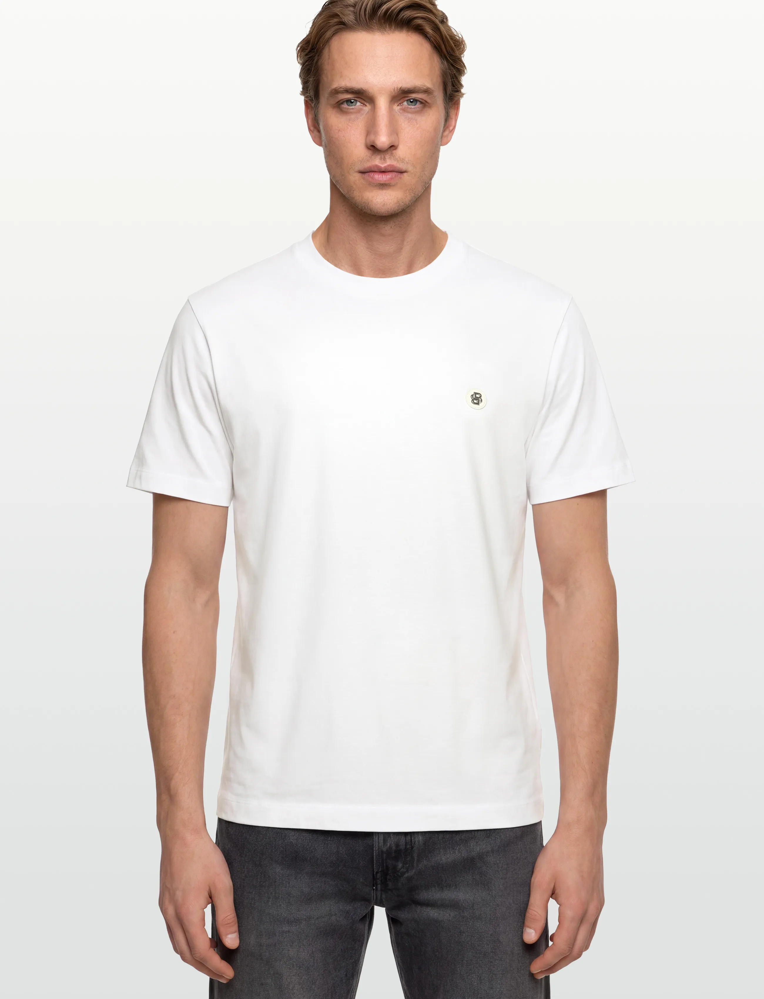 BOSS - C-Taut 01 - kortærmede t-shirts - white - 3