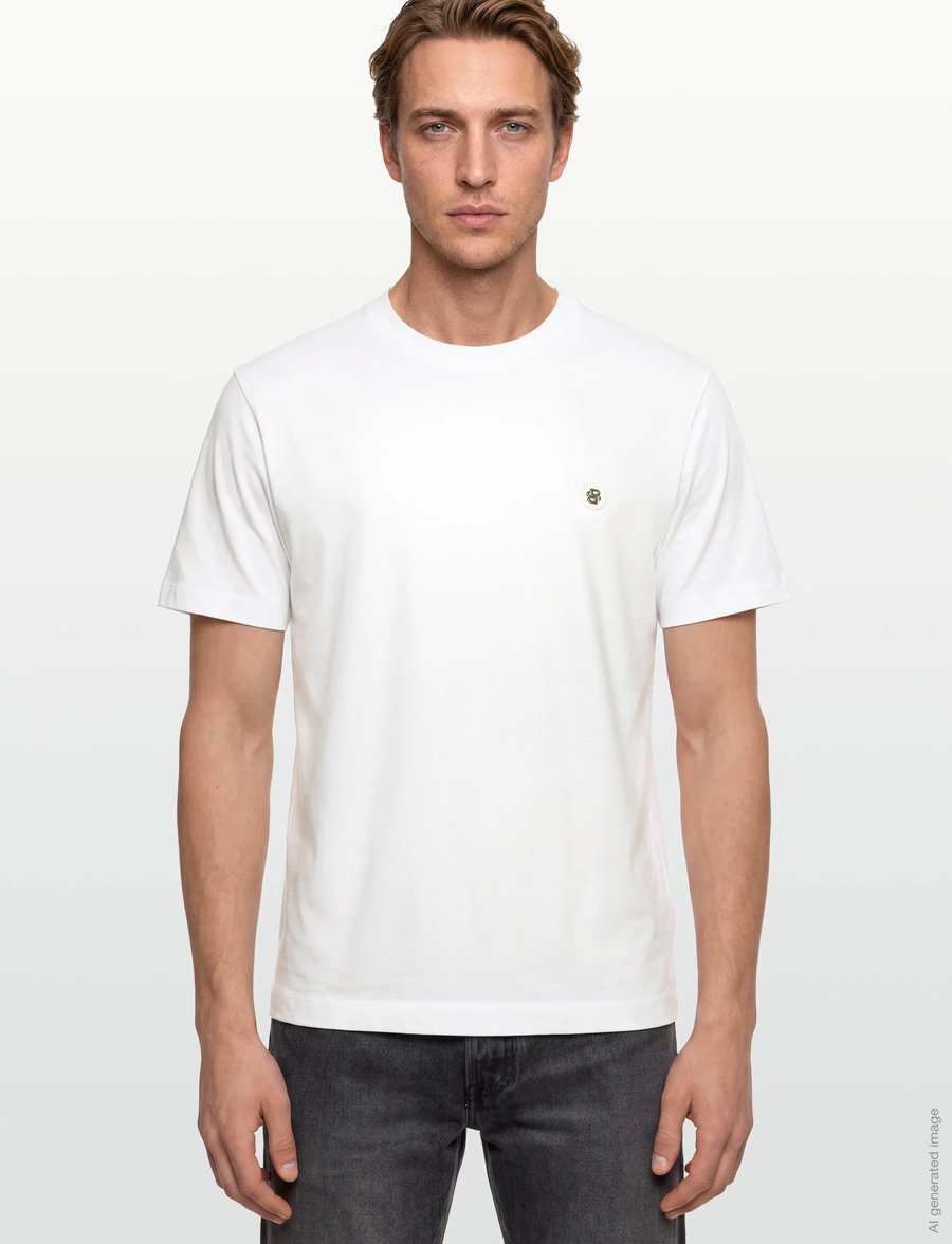 BOSS - C-Taut 01 - kortærmede t-shirts - white - 3