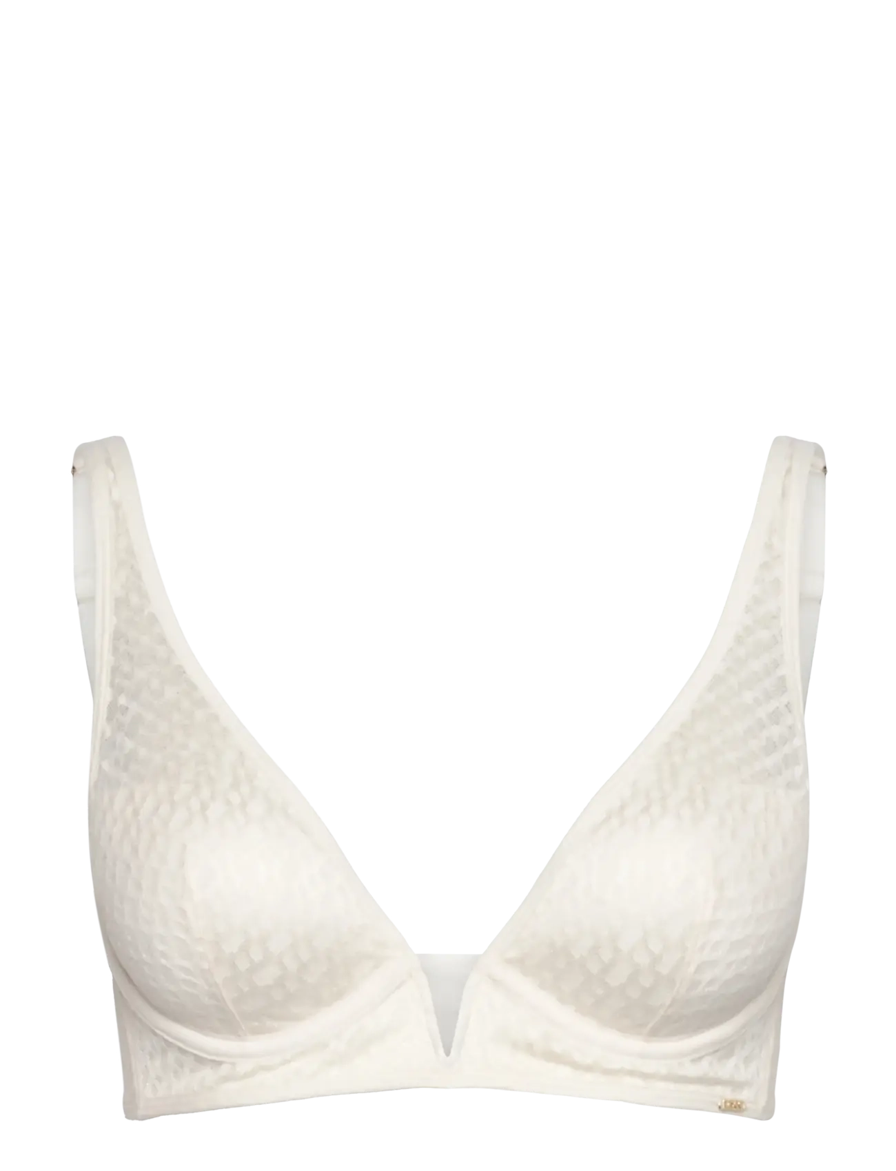 TRIANGLE  B LACE - OPEN WHITE