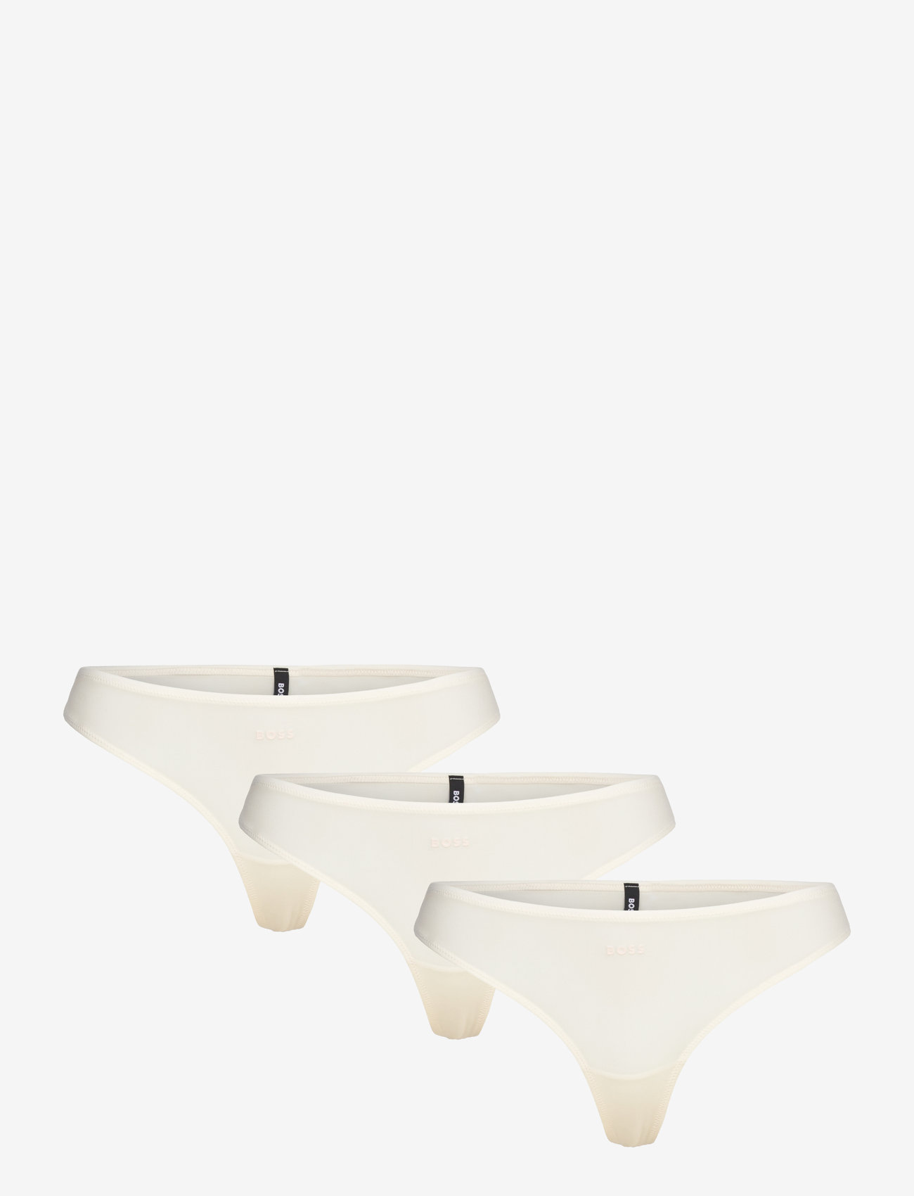 BOSS - 3P THONG MICRO - string - open white - 0
