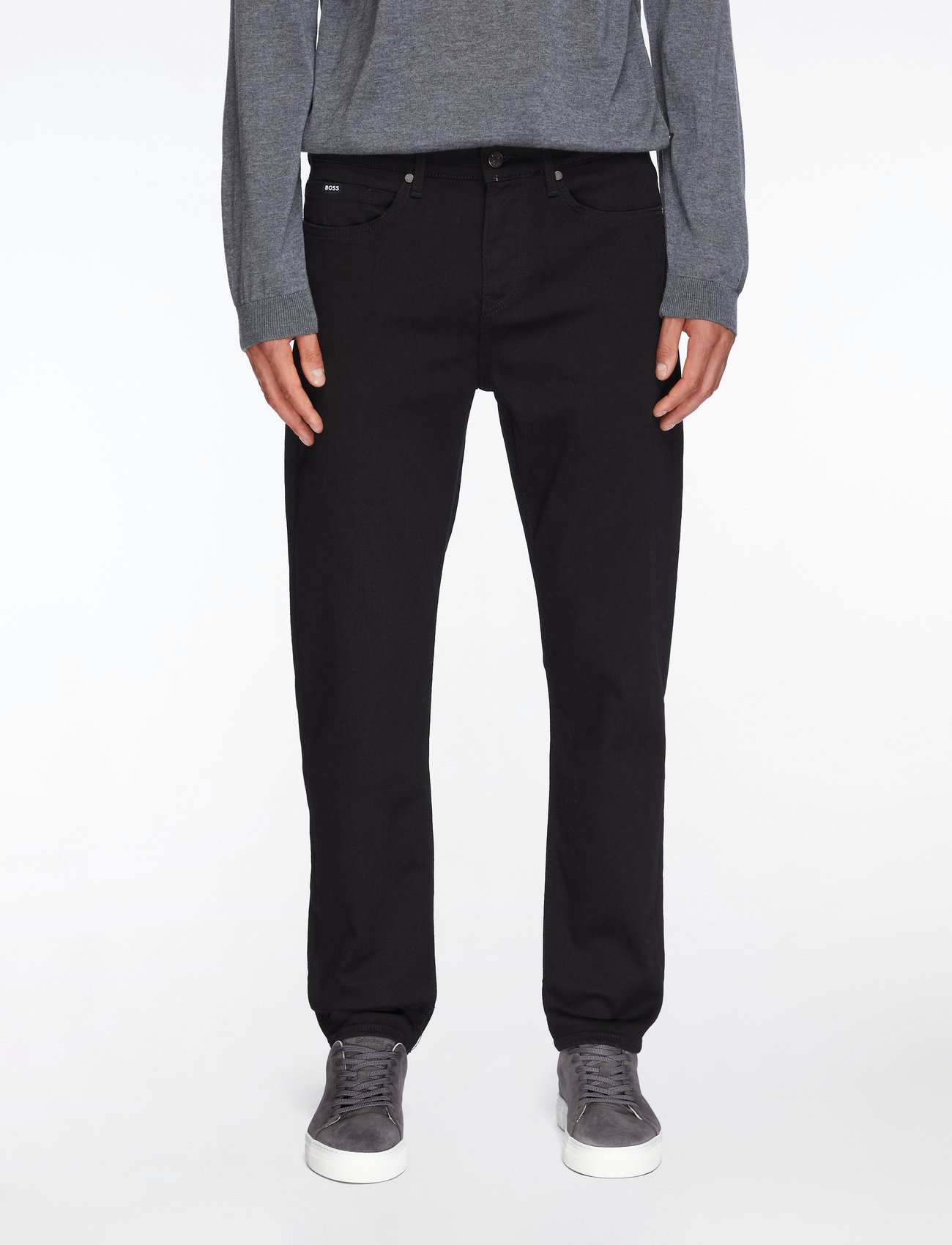 BOSS - H-Re.Maine - regular jeans - black - 0