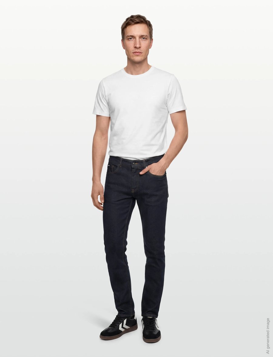 BOSS - H-Re.Maine - normale jeans - navy - 0