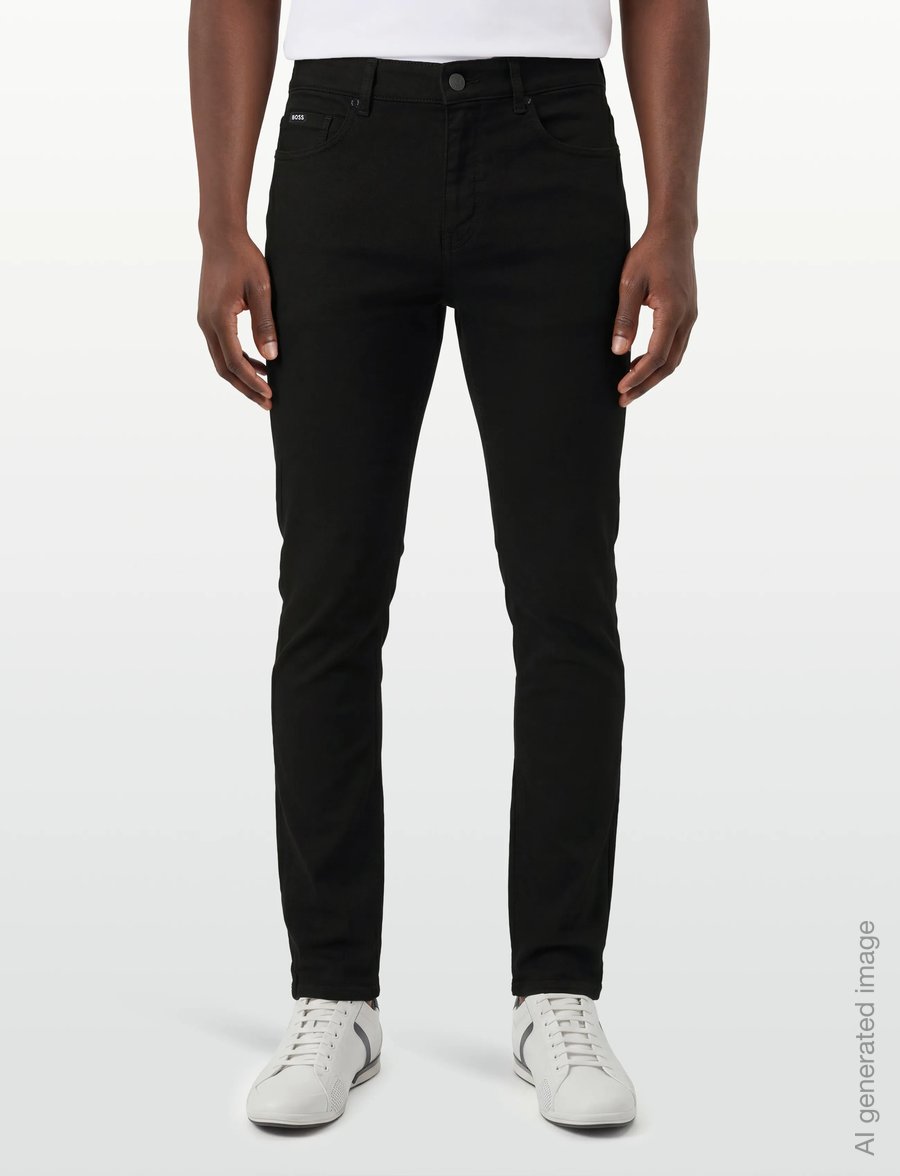 BOSS - H-Delaware - slim jeans - black - 3