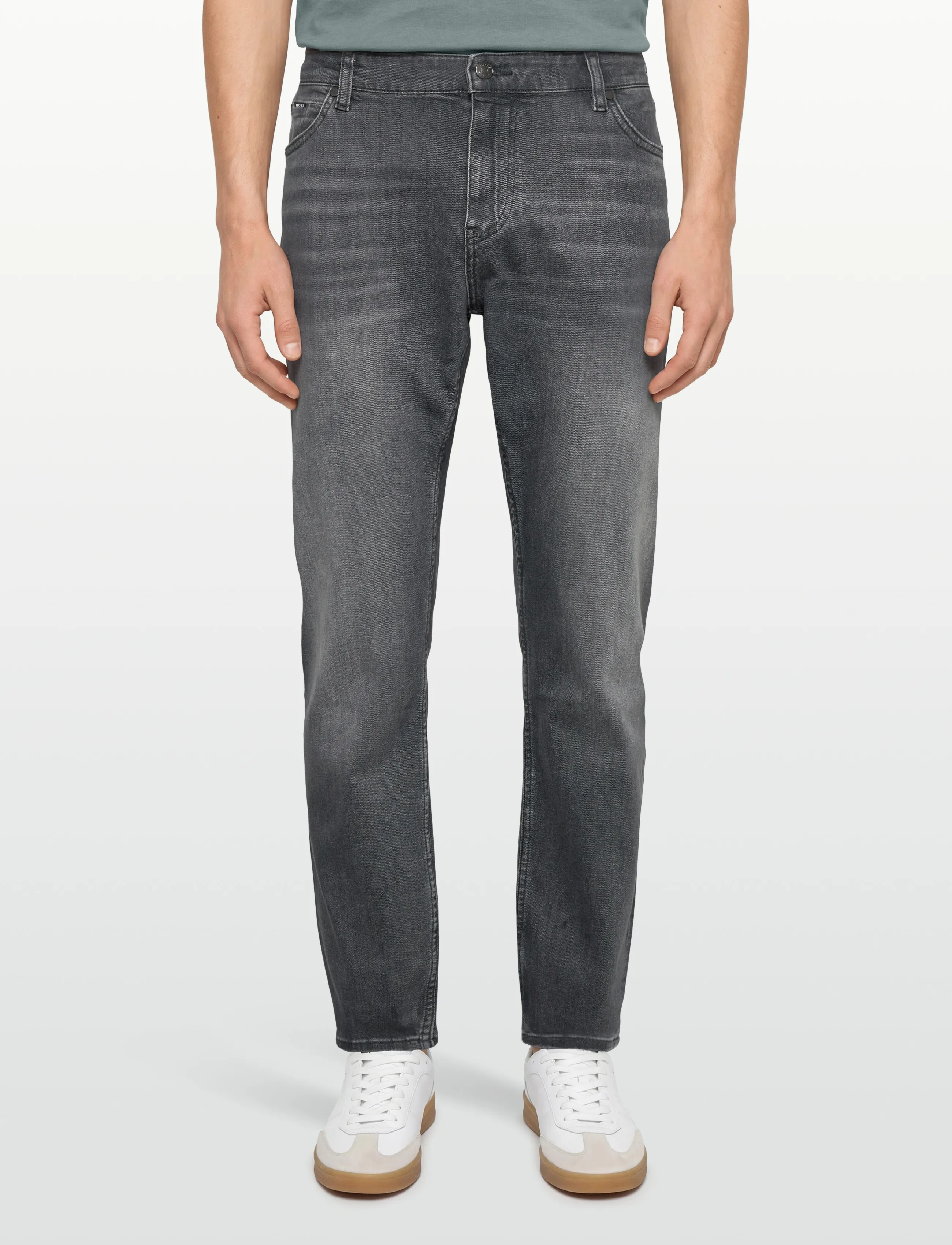 BOSS - H-Delaware - klassikalised teksad - medium grey - 3