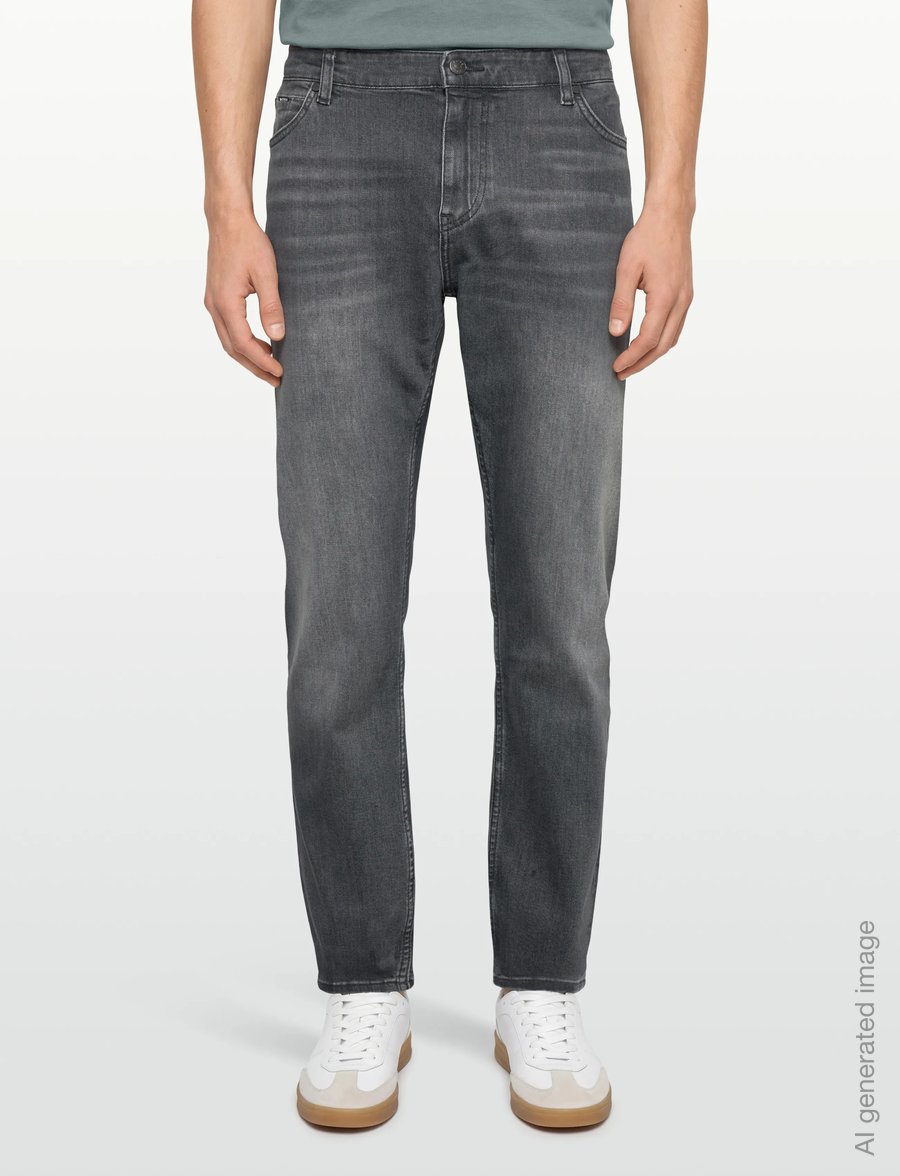 BOSS - H-Delaware - suorat farkut - medium grey - 3