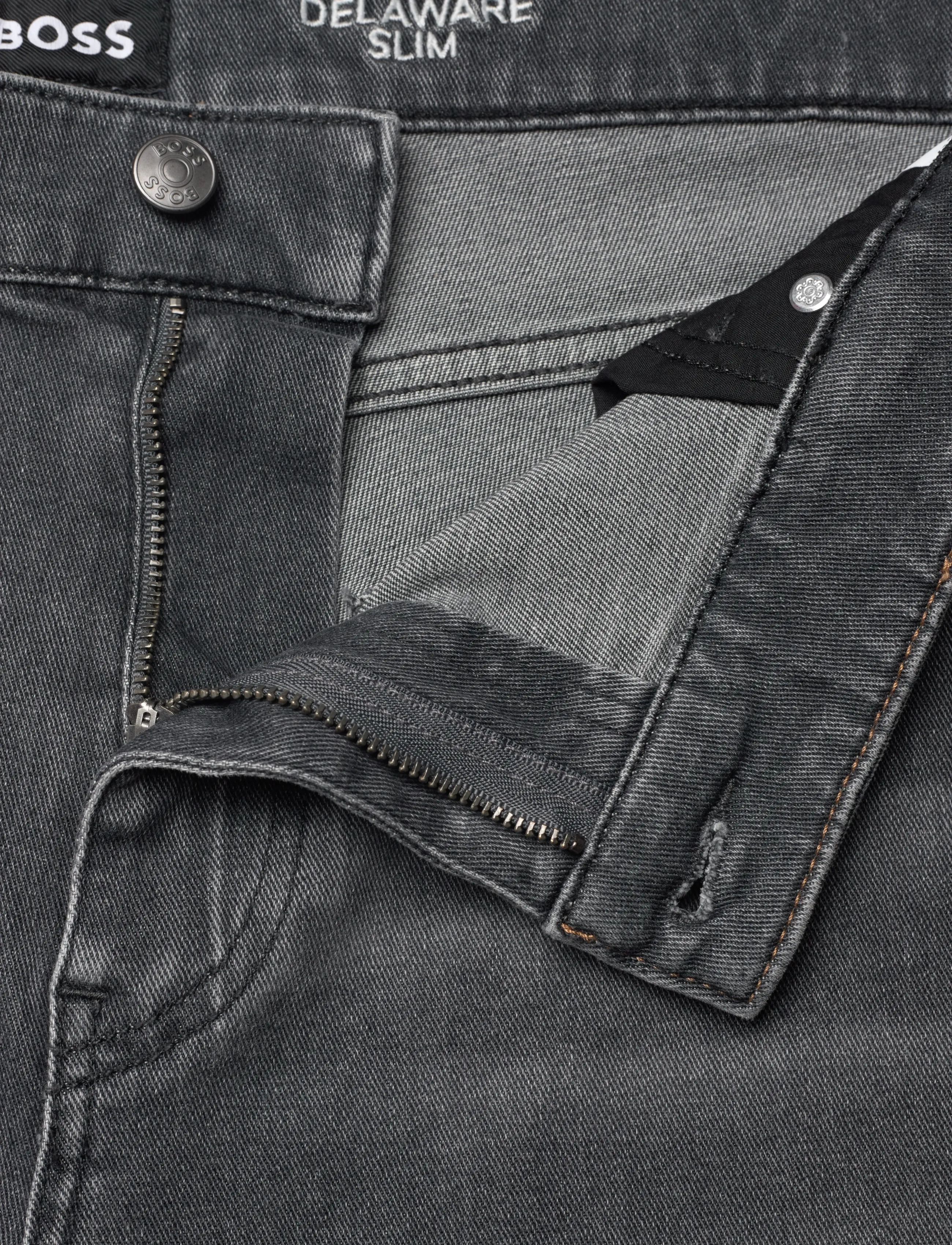 BOSS - H-Delaware - bukser & jeans - medium grey - 3
