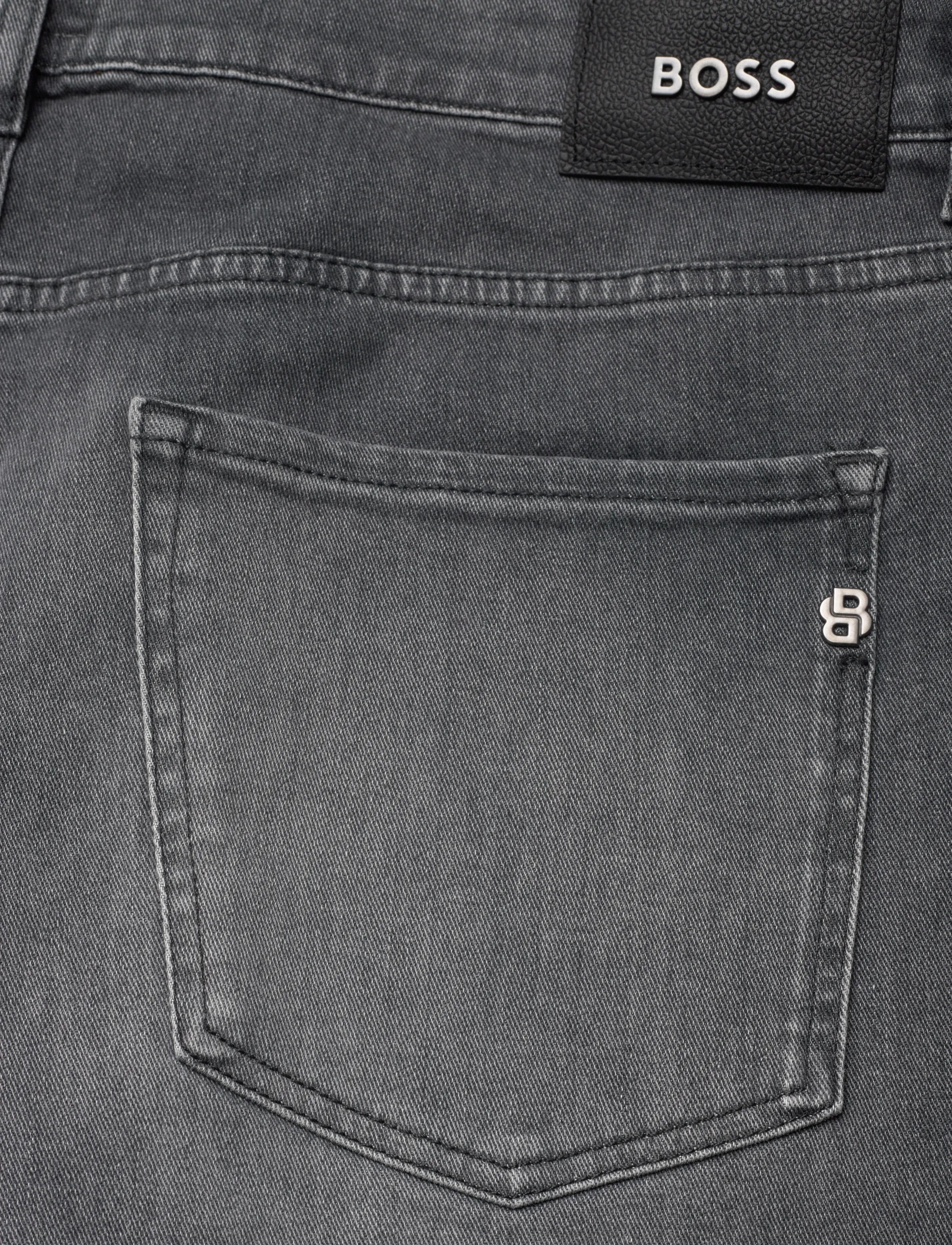 BOSS - H-Delaware - bukser & jeans - medium grey - 4