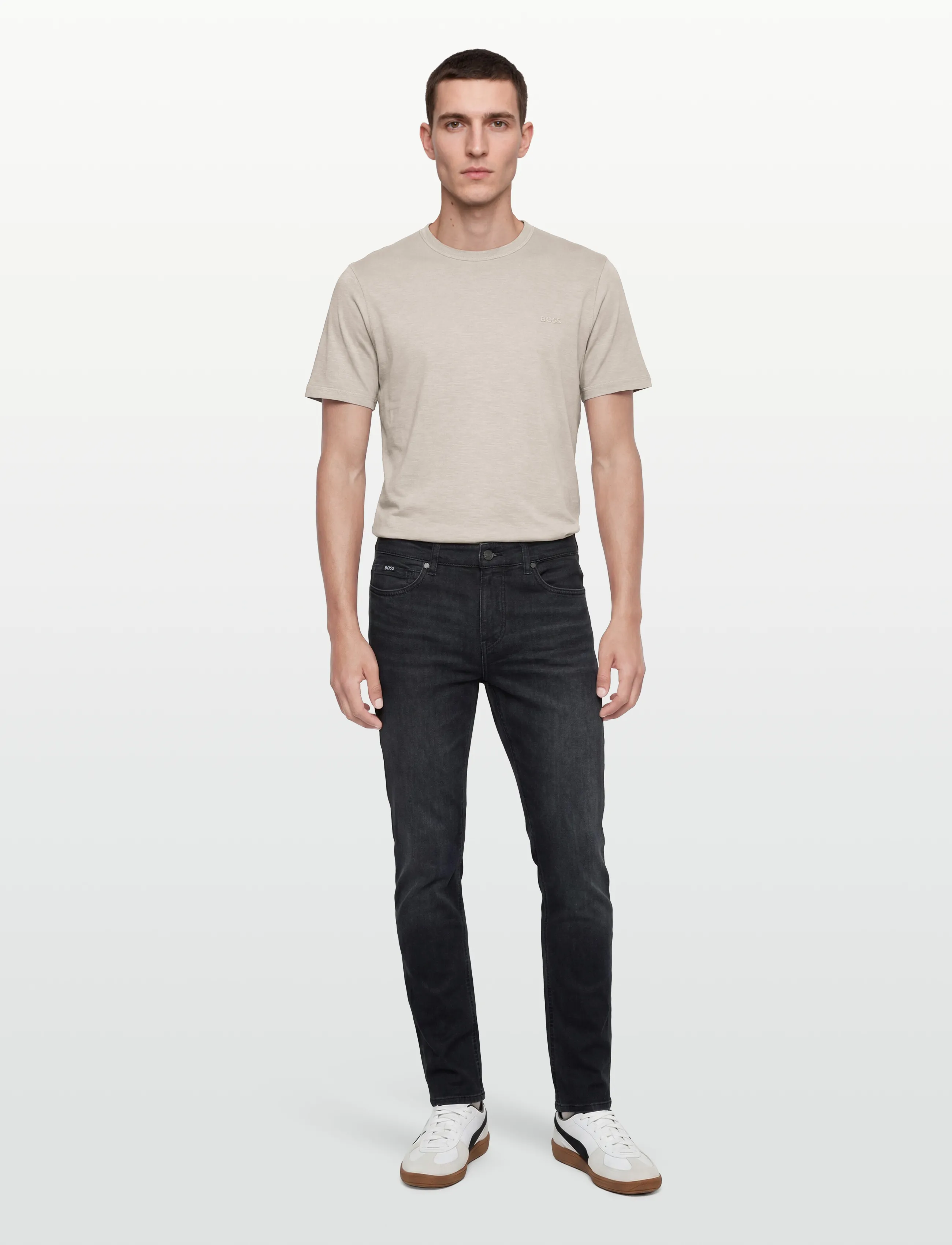 BOSS H-Delaware, 31 x 34, Jeans, Grau - Slim, Männerswear