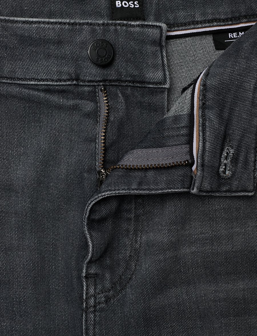 BOSS - H-Re.Maine - regular jeans - medium grey - 3
