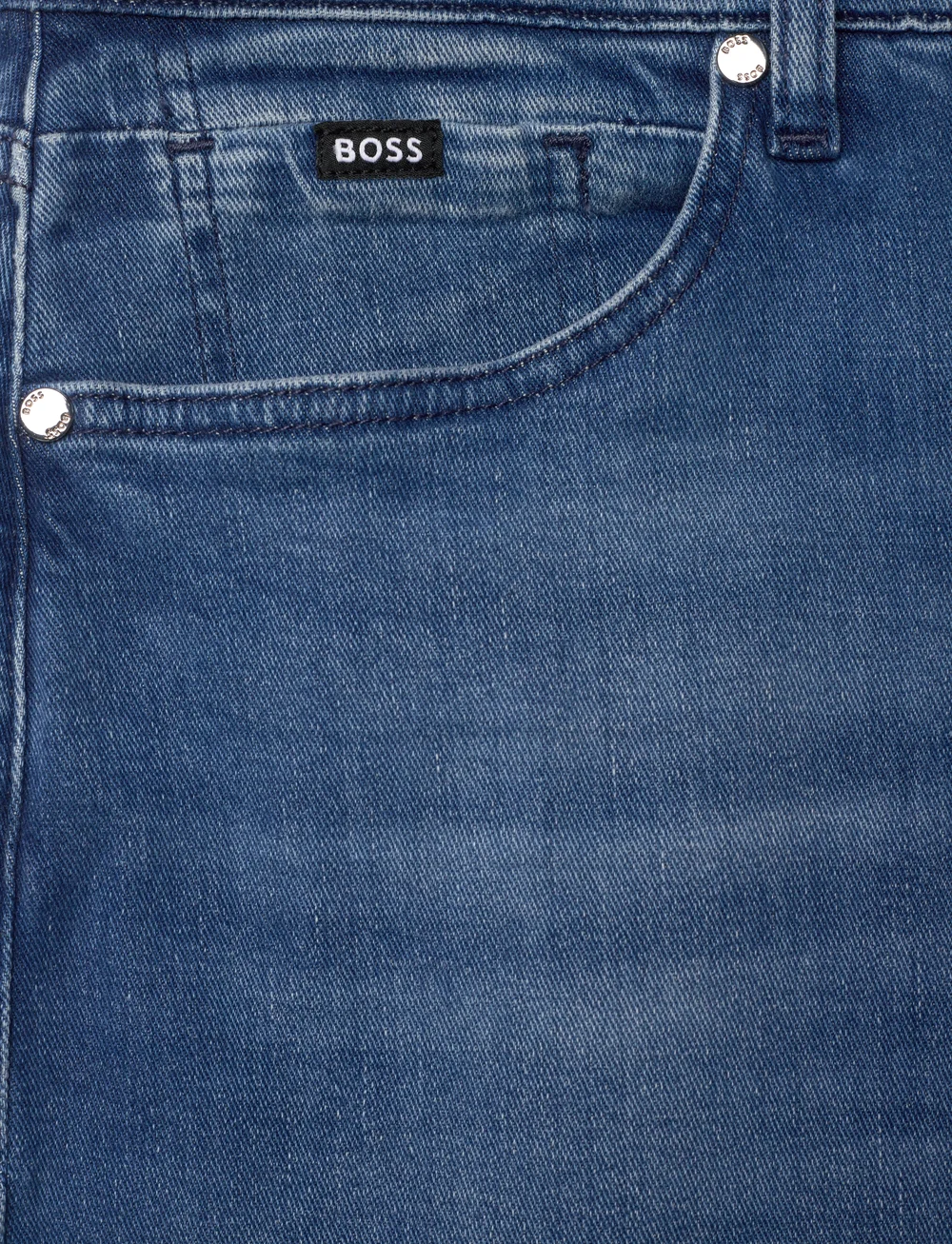 BOSS - H-Re.Maine - regular jeans - medium blue - 2