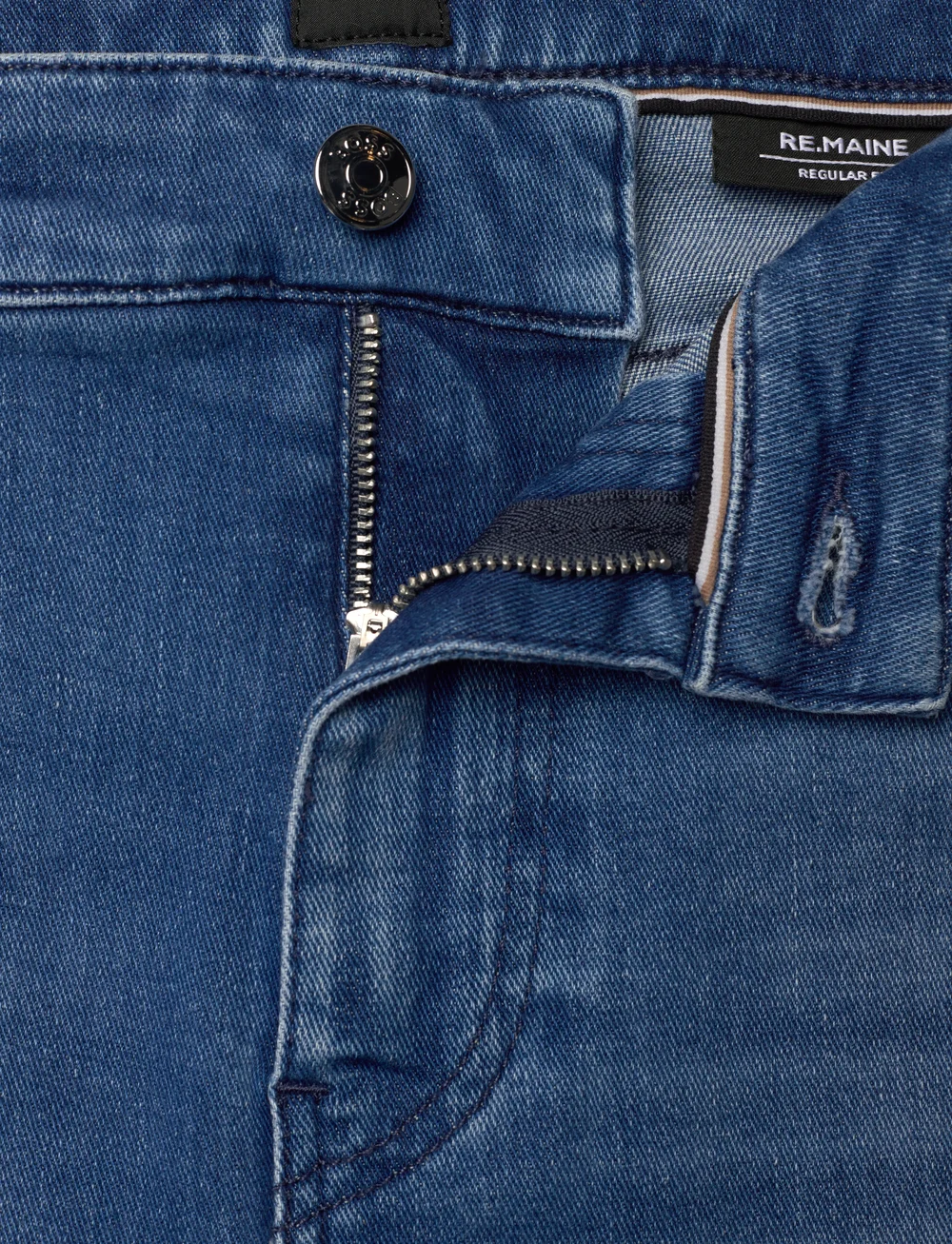 BOSS - H-Re.Maine - regular jeans - medium blue - 3