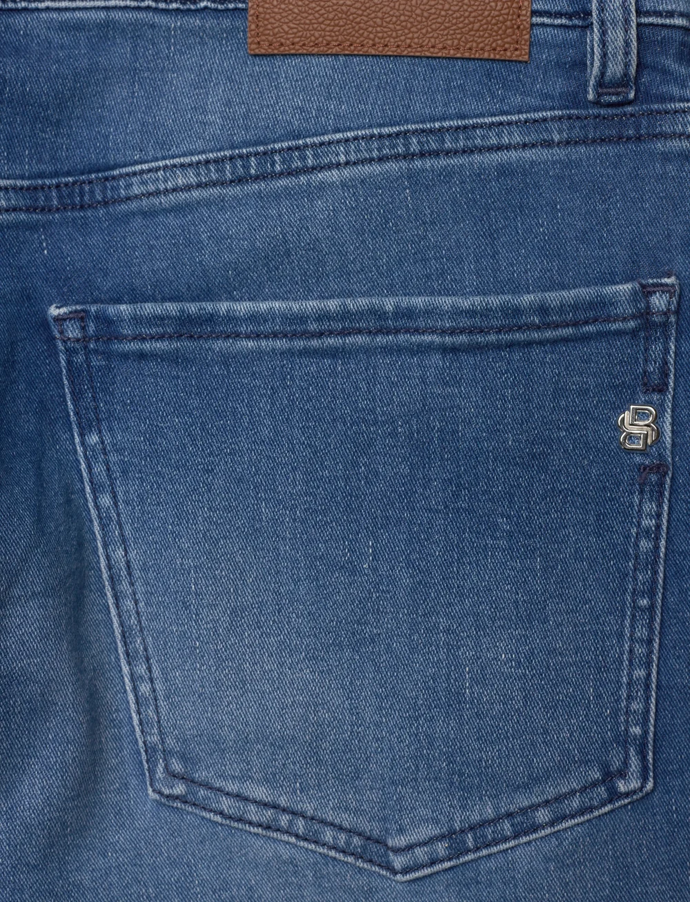 BOSS - H-Re.Maine - regular jeans - medium blue - 4