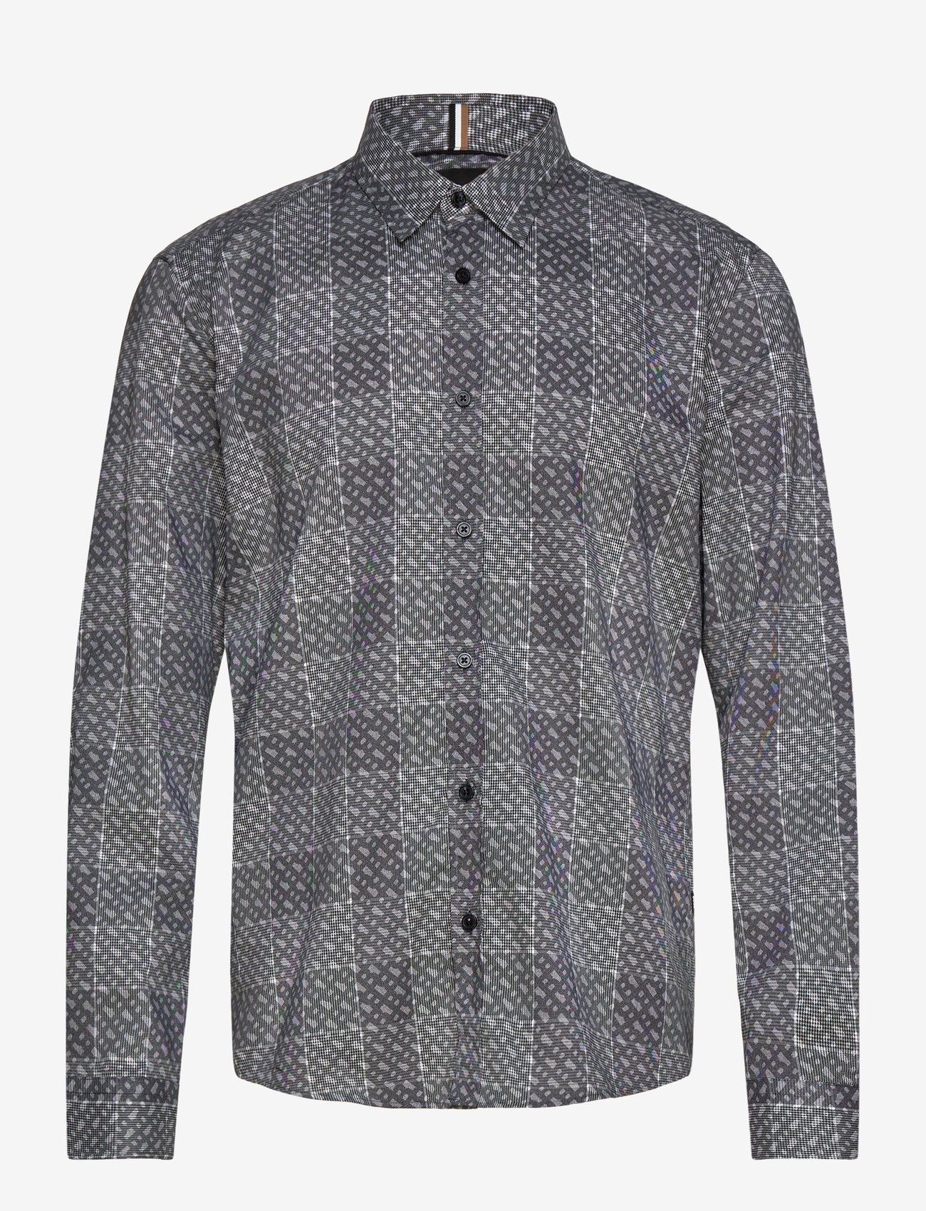 BOSS - C-LIAM-kent-C1-243 - hemden mit muster - medium grey - 0