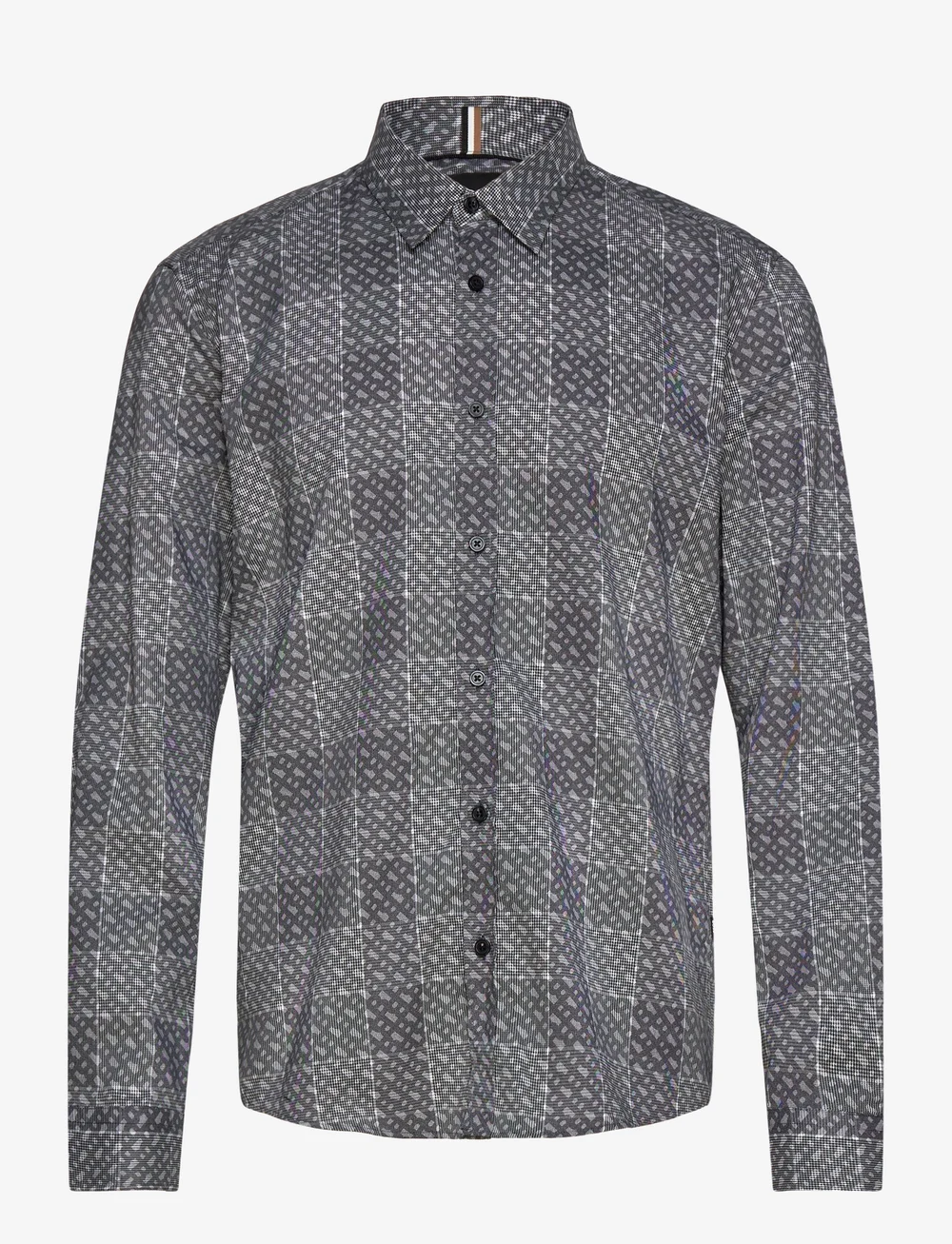 BOSS - C-LIAM-kent-C1-243 - mustriga särgid - medium grey - 0