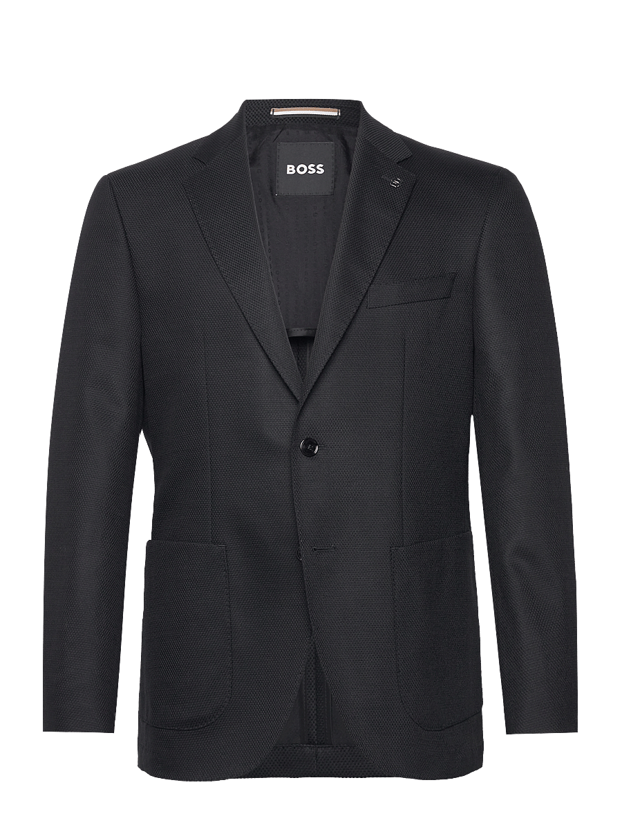 BOSS - H-Janson-233 - vienaeiliai švarkai - black - 0