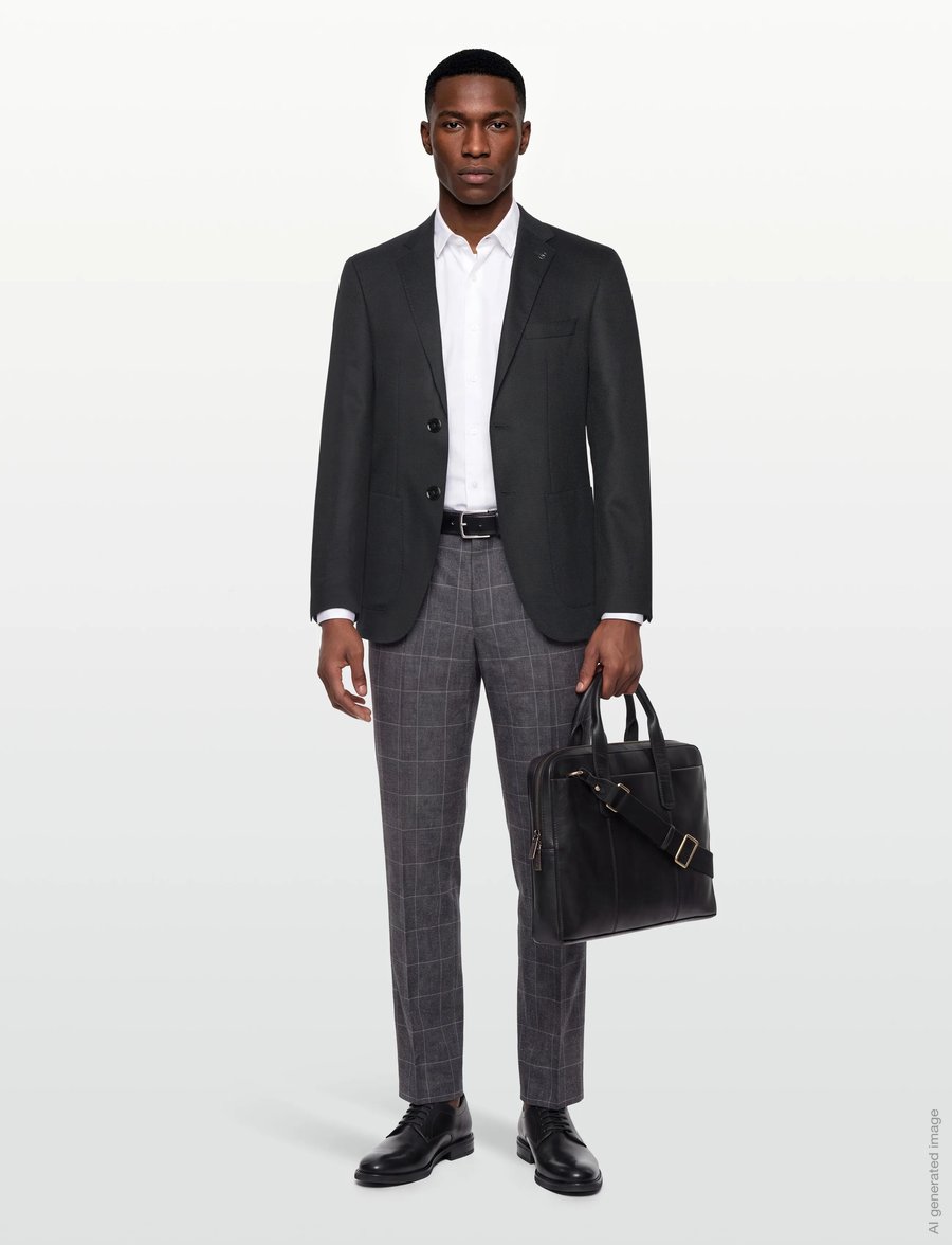 BOSS - H-Janson-233 - enkeltradede blazere - black - 0