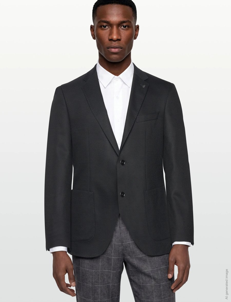 BOSS - H-Janson-233 - enkeltradede blazere - black - 3