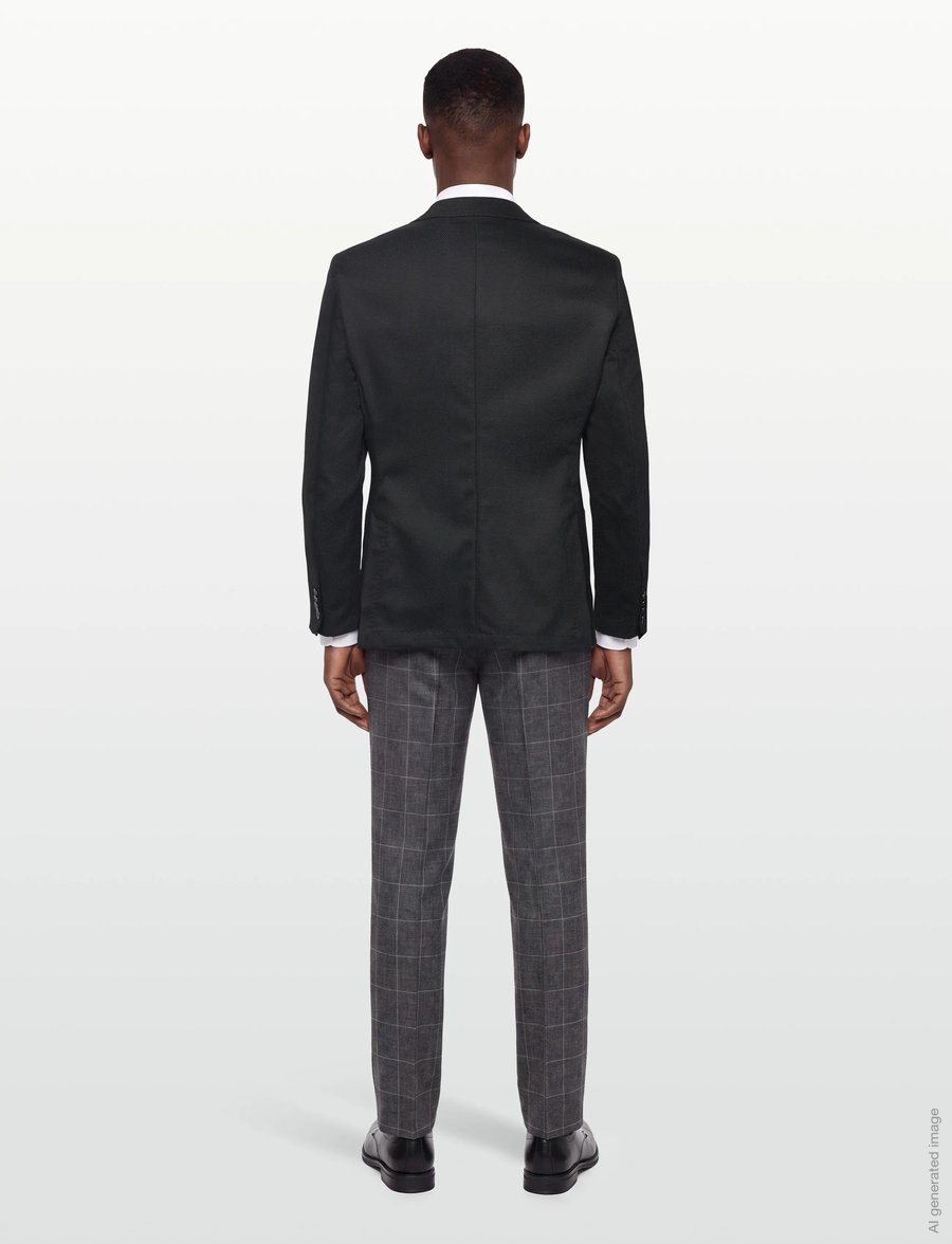BOSS - H-Janson-233 - enkeltradede blazere - black - 4