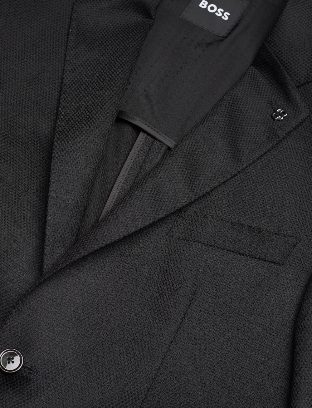 BOSS - H-Janson-233 - enkeltkneppede blazere - black - 2