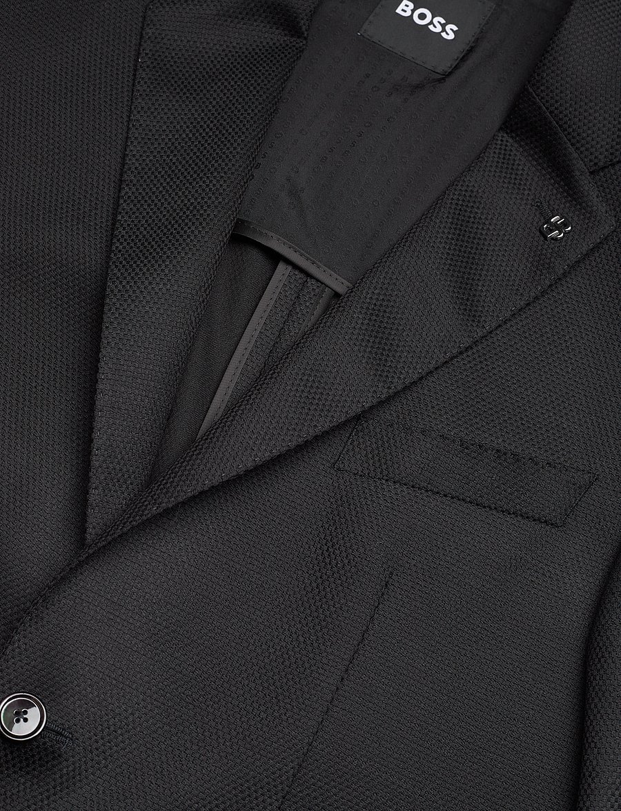 BOSS - H-Janson-233 - vienaeiliai švarkai - black - 2