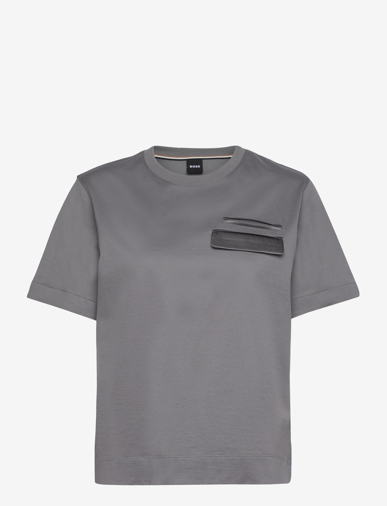 BOSS - Elpha_pocket - t-shirts - dark grey - 0