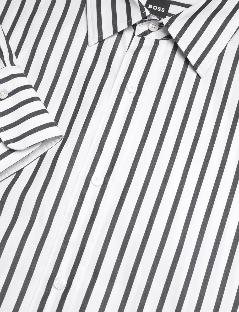 BOSS - Berry_Saturday - long-sleeved shirts - white - 2