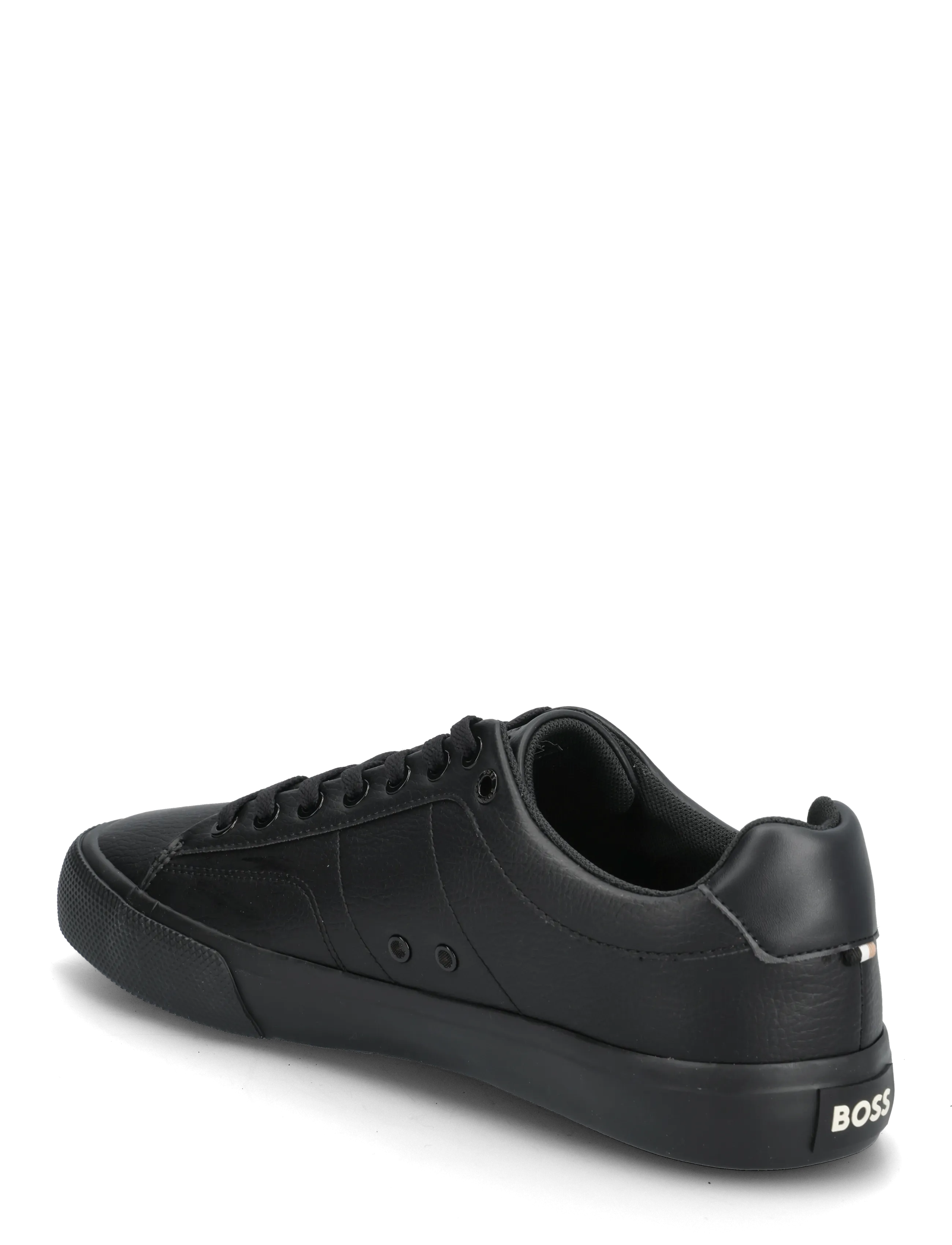 BOSS - Aiden_Tenn_grltp - låga sneakers - black - 2