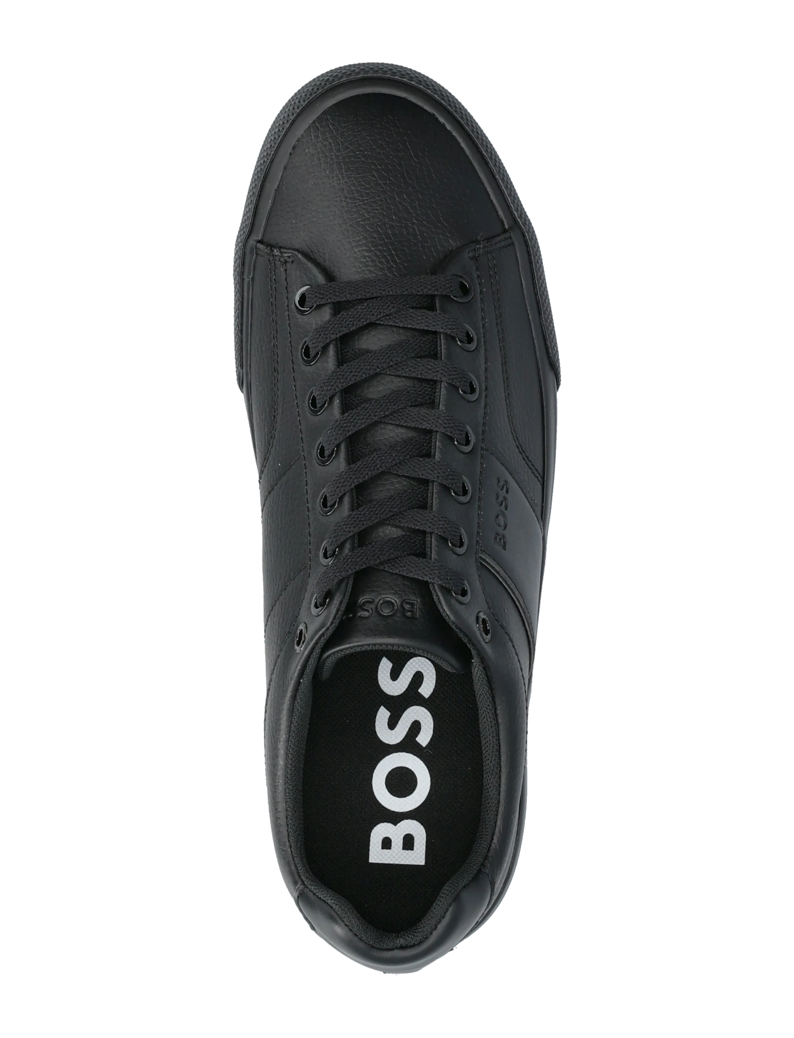 BOSS - Aiden_Tenn_grltp - låga sneakers - black - 3