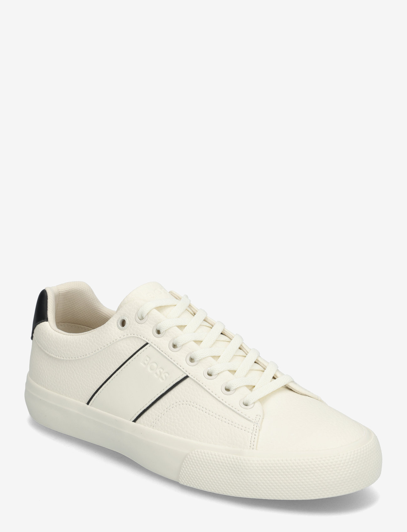 BOSS - Aiden_Tenn_grltp - låga sneakers - natural - 0