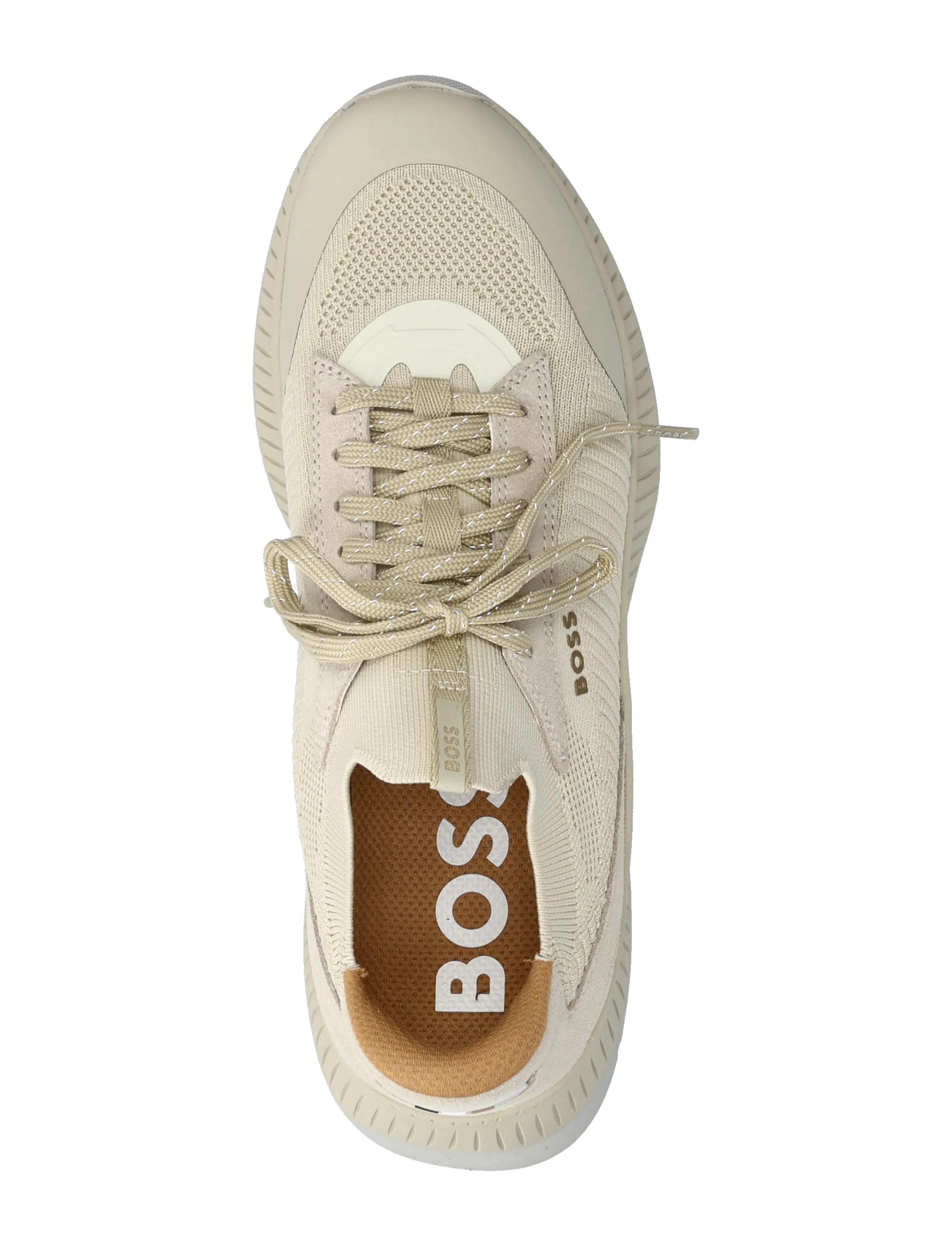 BOSS - TTNM EVO_Slon_knrsd - kõrge säärega tossud - light beige - 3