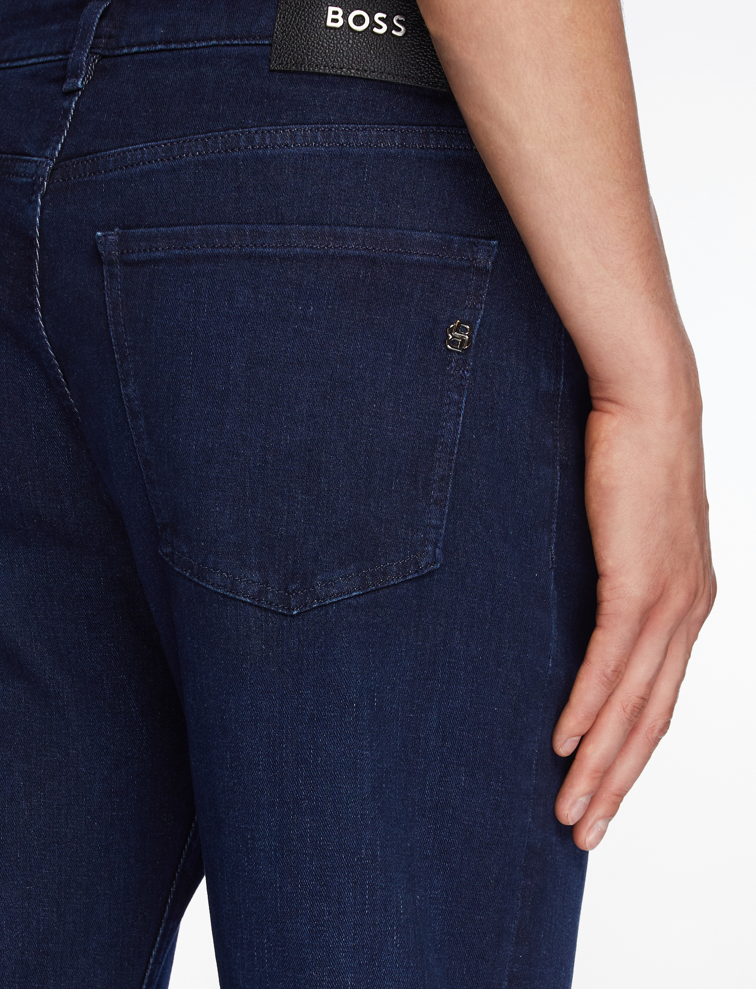 Boss H-Re.maine straight leg jeans herr – bild 6