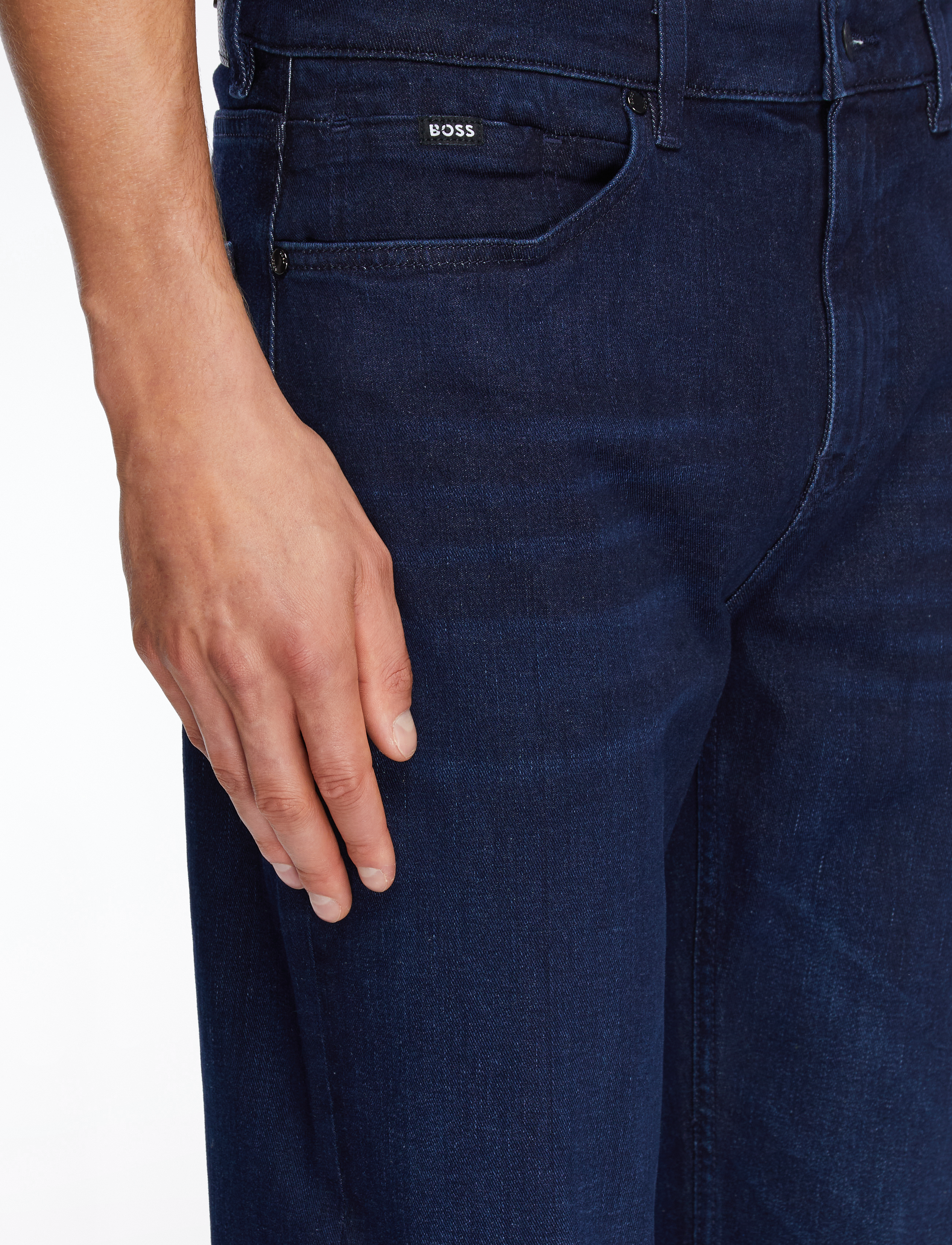 Boss H-Re.maine straight leg jeans herr – bild 7