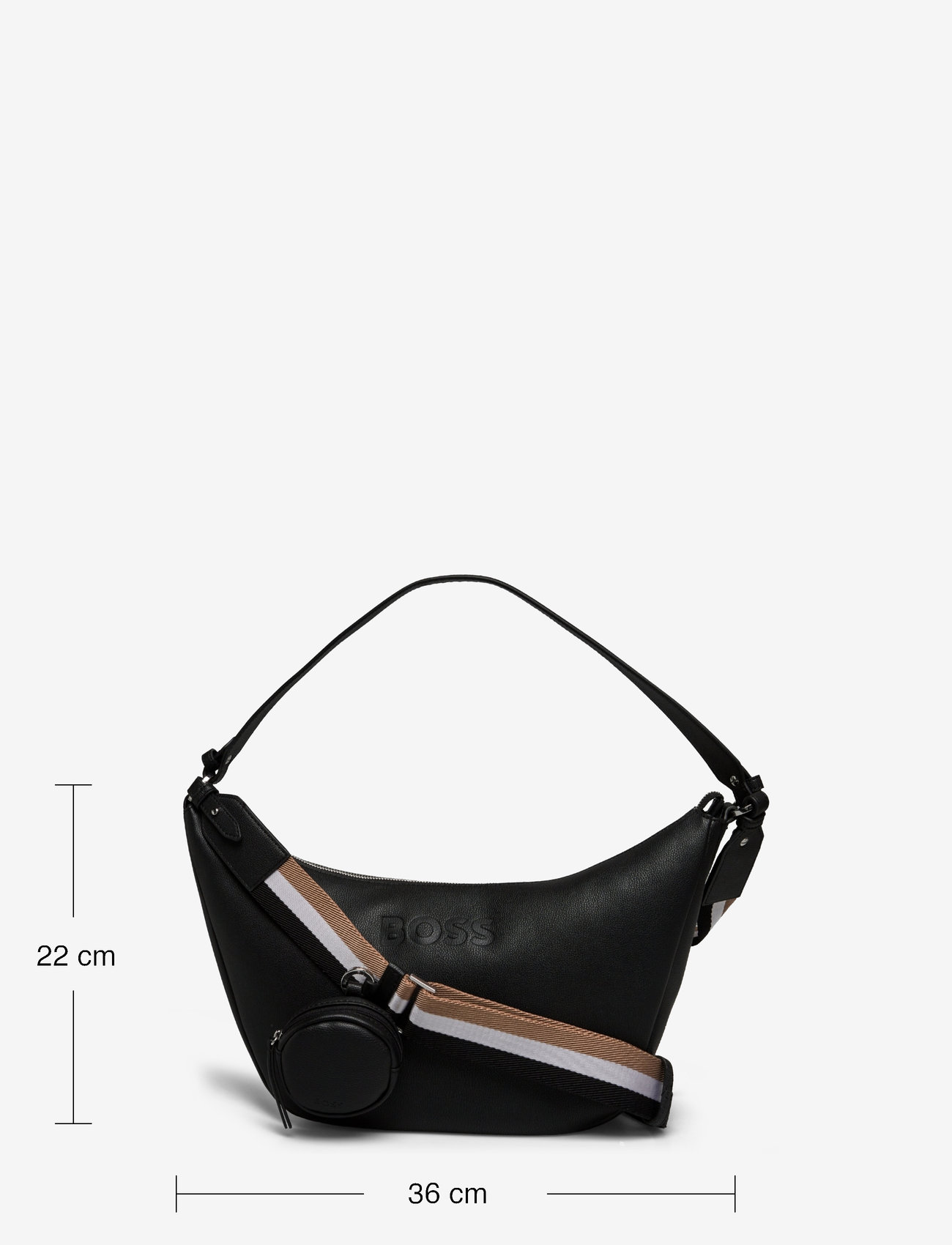 BOSS - Addison Hobo - black - 5