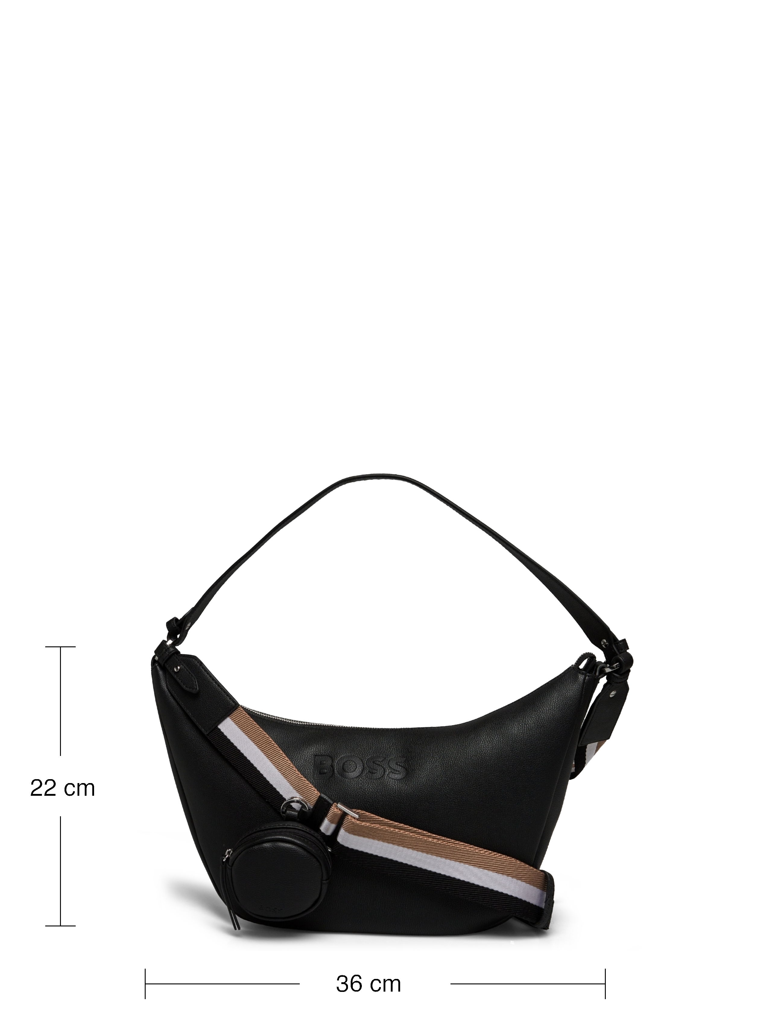 BOSS - Addison Hobo - black - 5