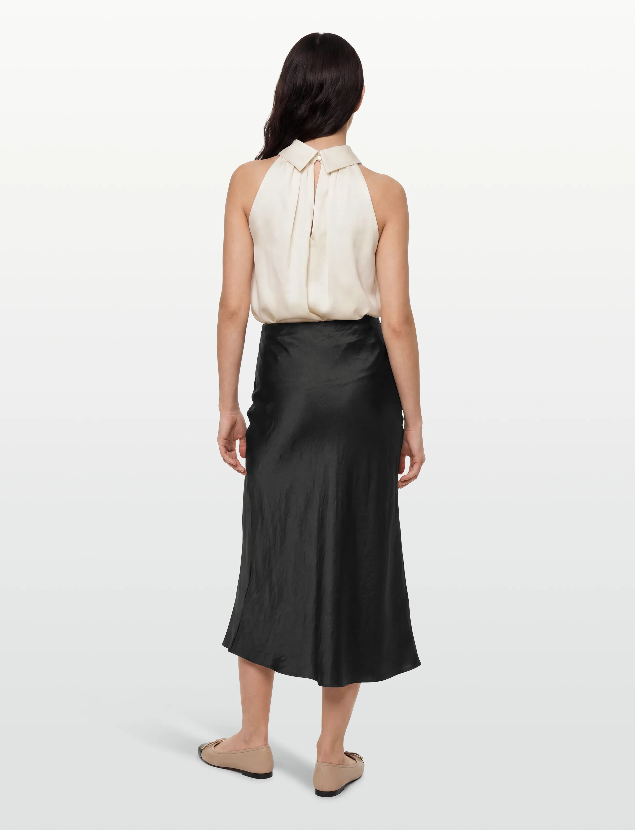BOSS - Vesatie - satinkjolar - black - 4