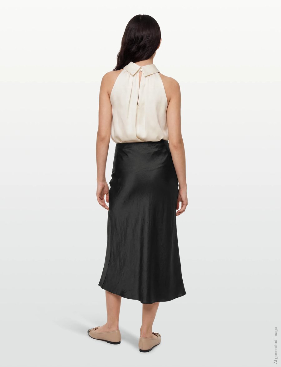 BOSS - Vesatie - satinröcke - black - 4
