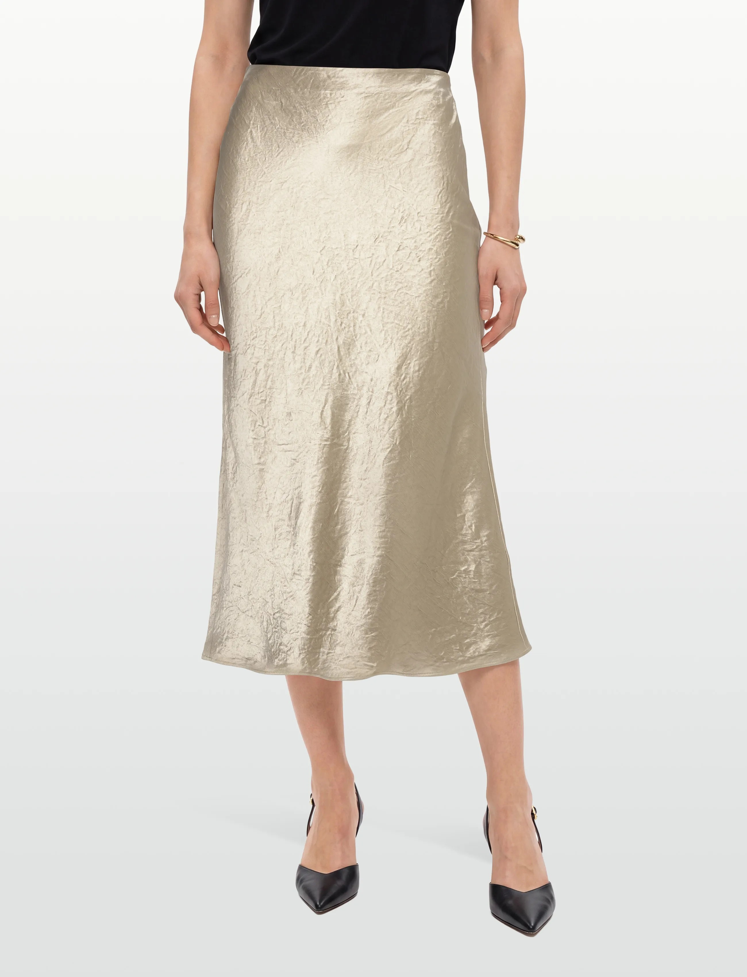 BOSS - Vesatie - satinröcke - open beige - 3